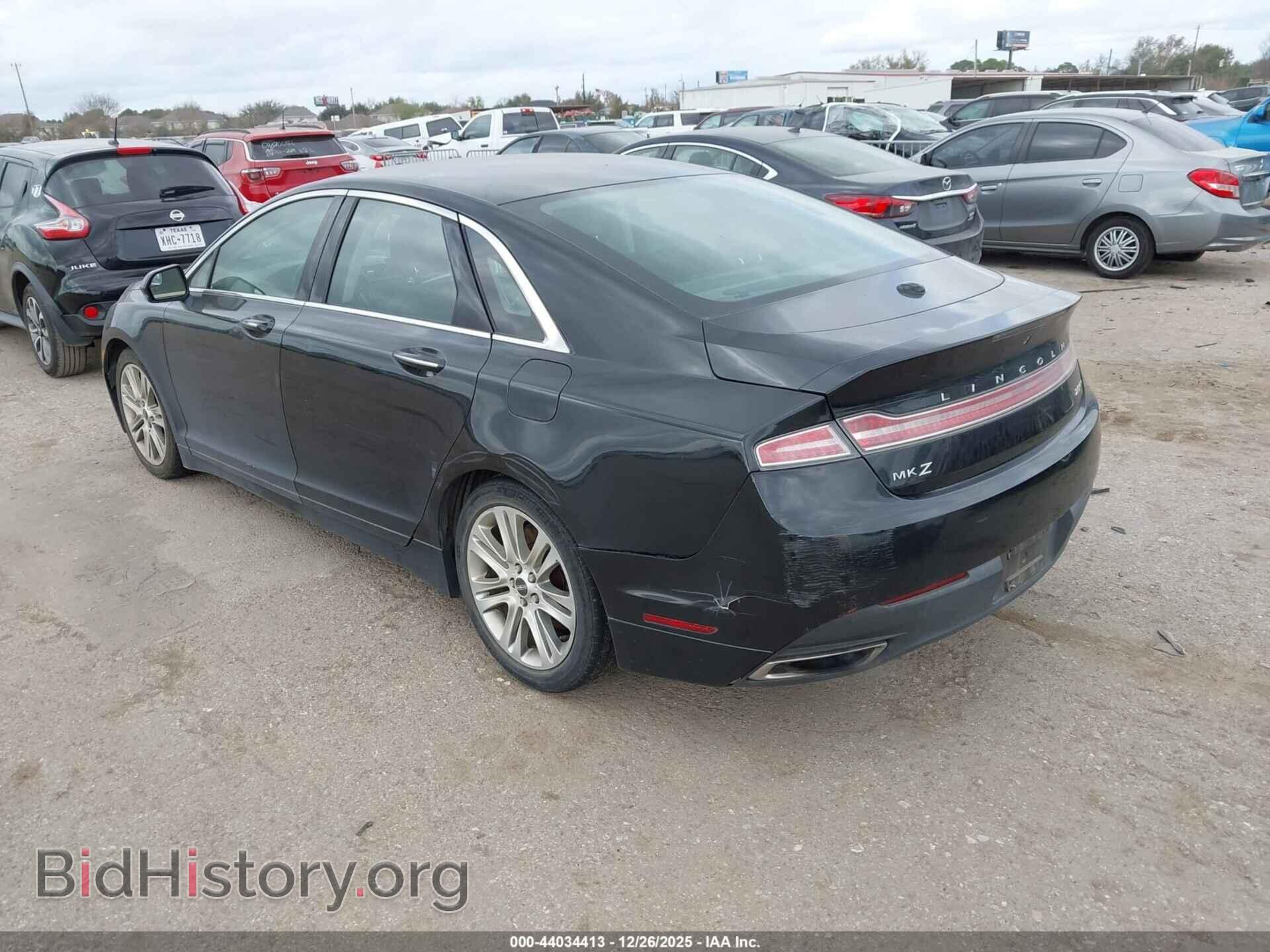 2014 LINCOLN MKZ - VIN: 3LN6L2G96ER833726 - Фото 3