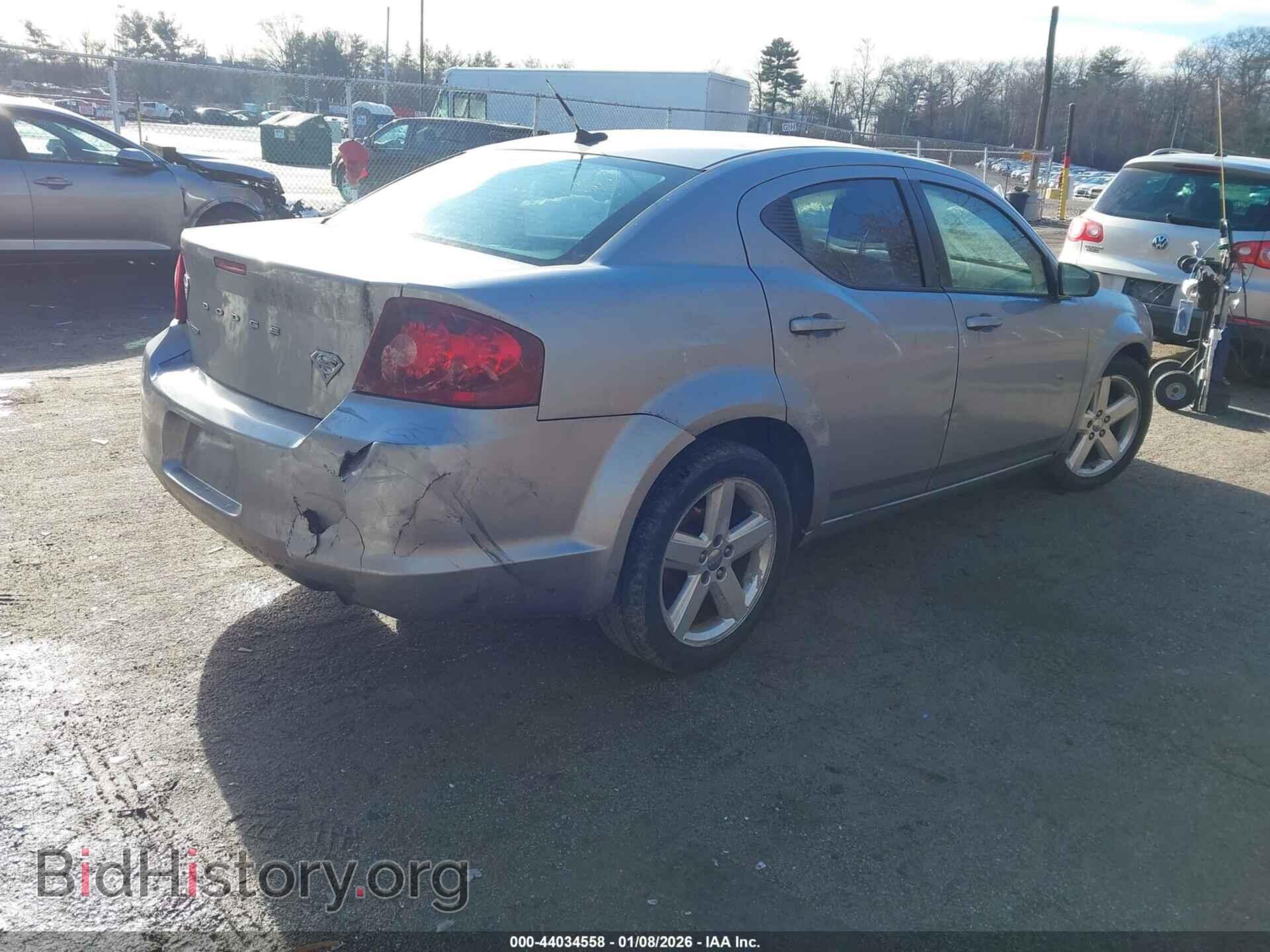 2013 DODGE AVENGER - VIN: 1C3CDZAB6DN516933 - Фото 4