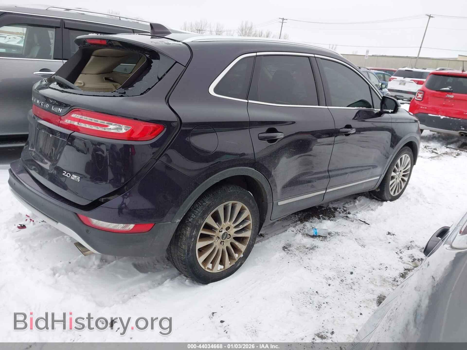 2015 LINCOLN MKC - VIN: 5LMCJ2A98FUJ14082 - Фото 4