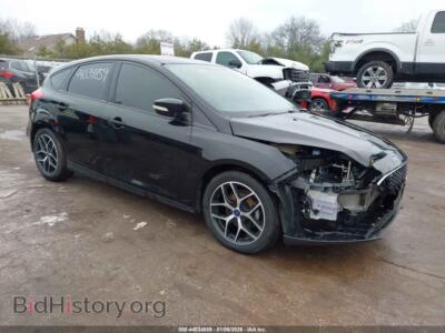 2017 Ford FOCUS SEL, black — VIN 1FADP3M23HL328331, IAAI