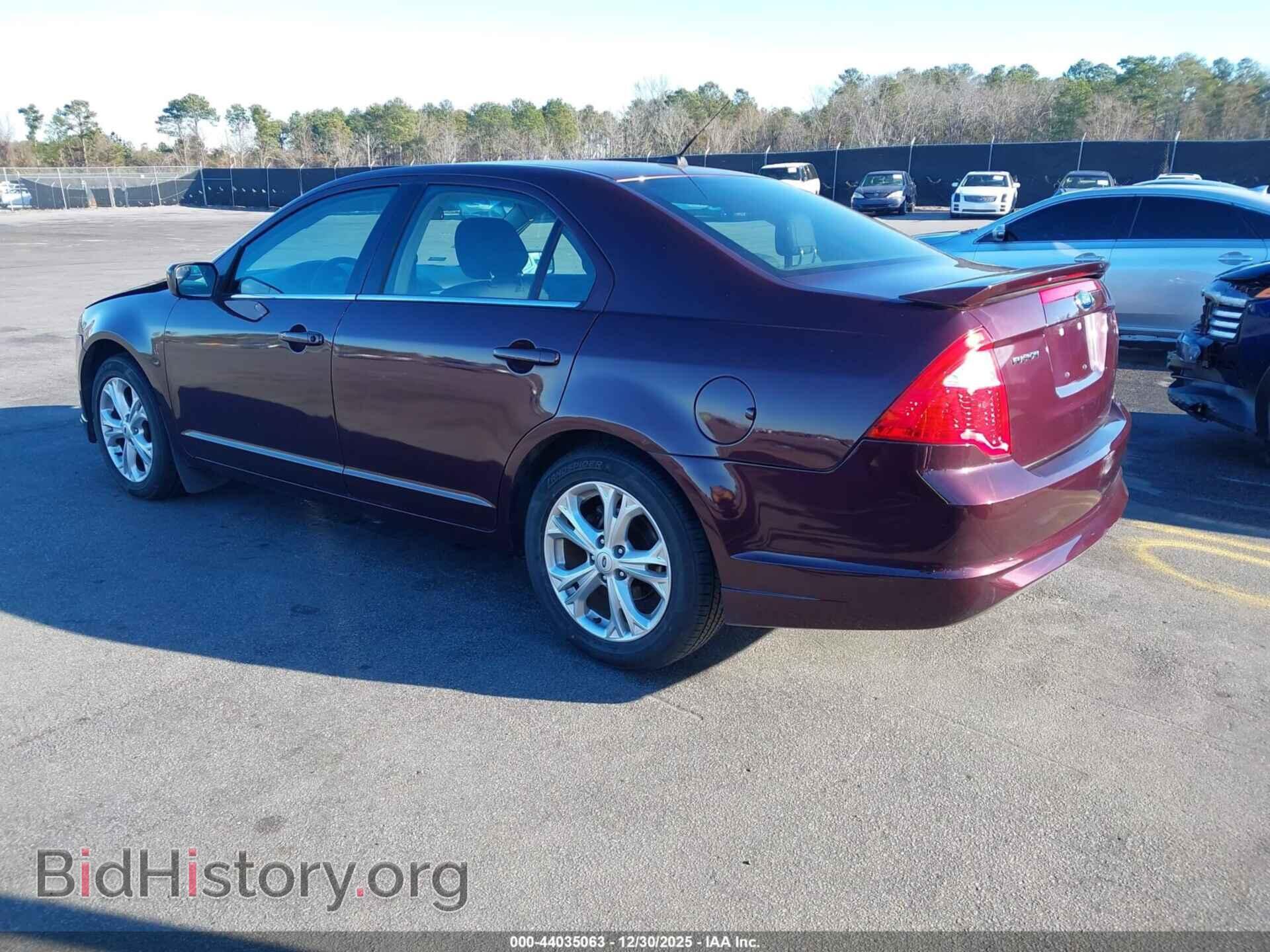 2012 FORD FUSION - VIN: 3FAHP0HA2CR330549 - Фото 3