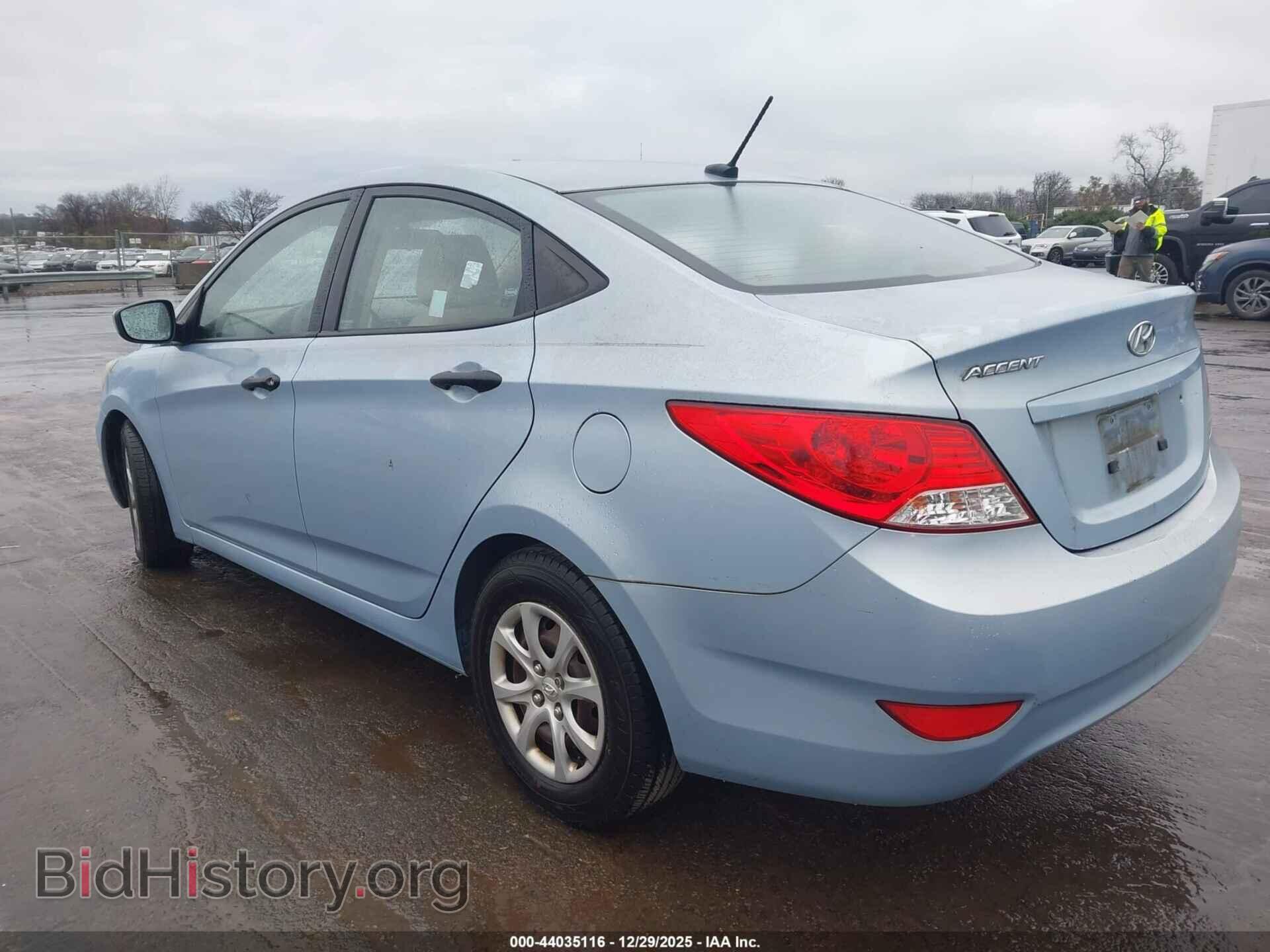 2012 HYUNDAI ACCENT - VIN: KMHCT4AE7CU041188 - Фото 3