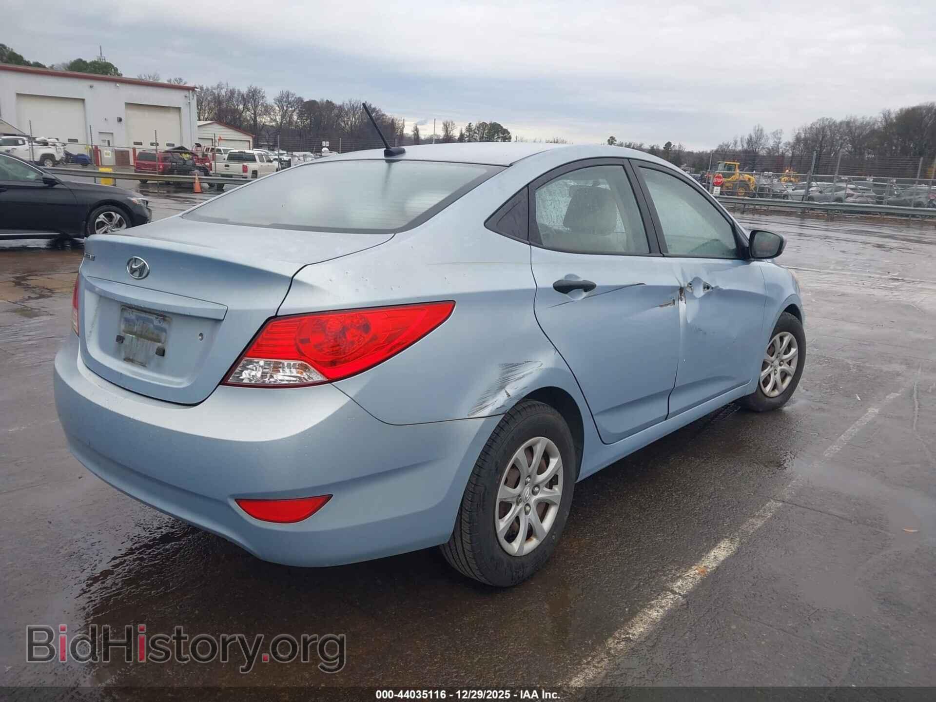 2012 HYUNDAI ACCENT - VIN: KMHCT4AE7CU041188 - Фото 4