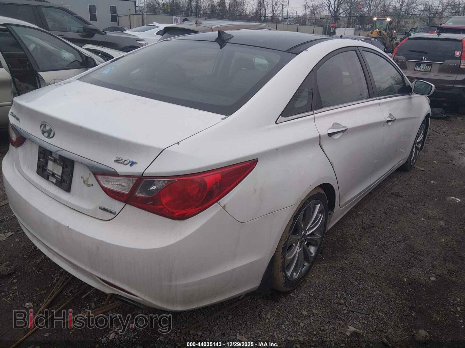 2012 HYUNDAI SONATA - VIN: 5NPEC4AB5CH385650 - Фото 4