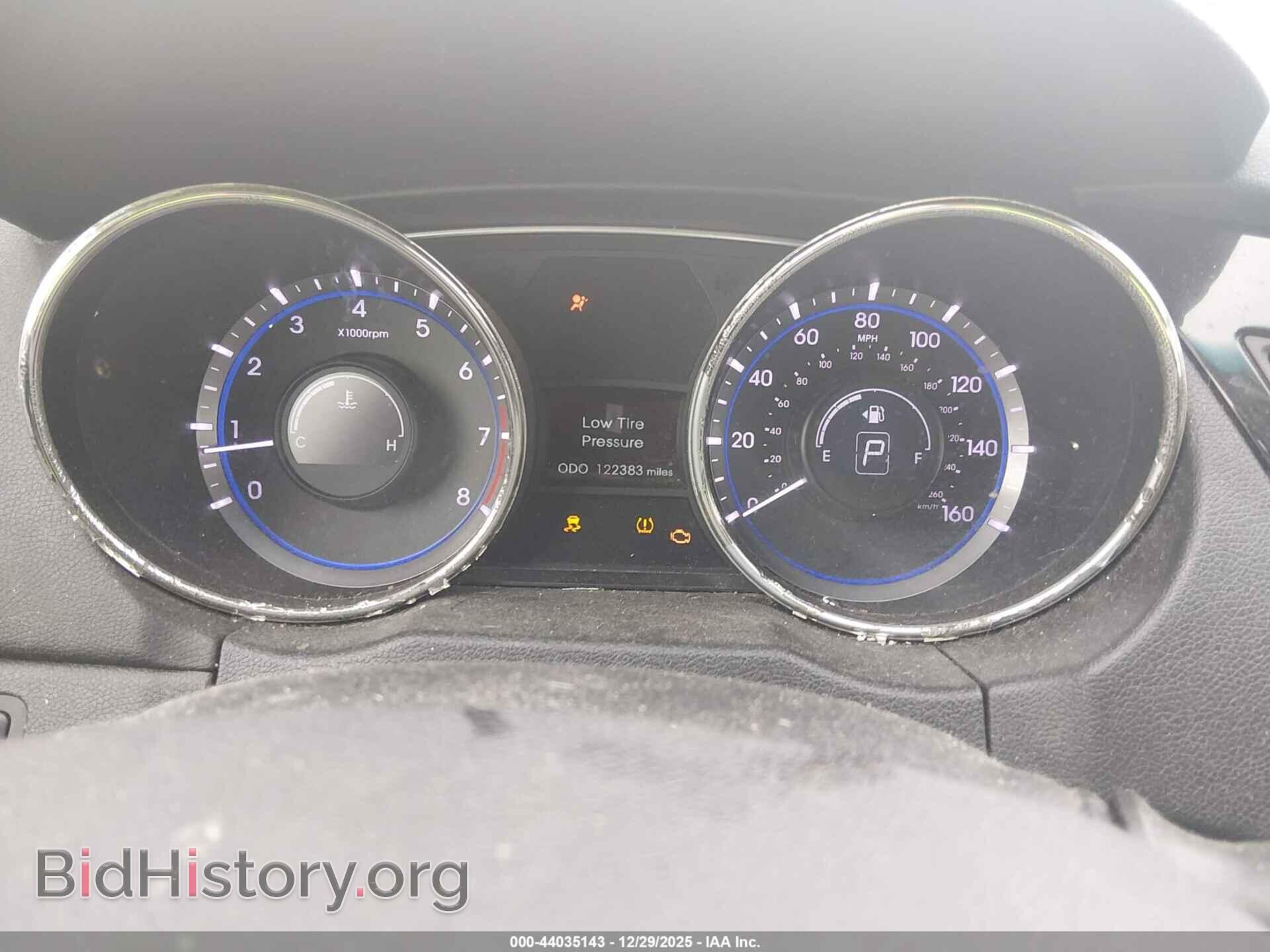 2012 HYUNDAI SONATA - VIN: 5NPEC4AB5CH385650 - Фото 7