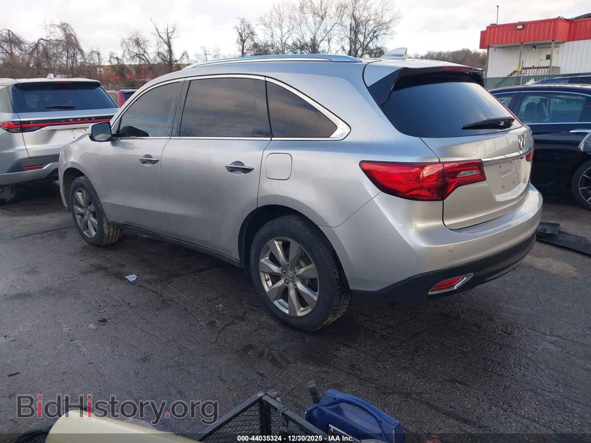 2014 ACURA MDX - VIN: 5FRYD4H84EB045183 - Photo 3