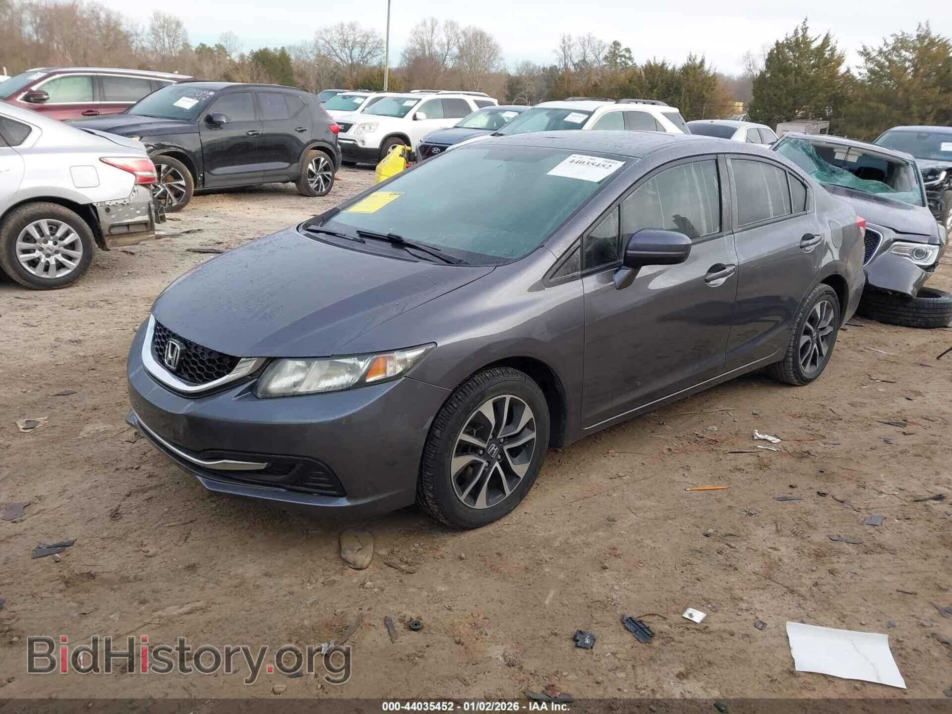 2014 HONDA CIVIC - VIN: 19XFB2F82EE244549 - Фото 2