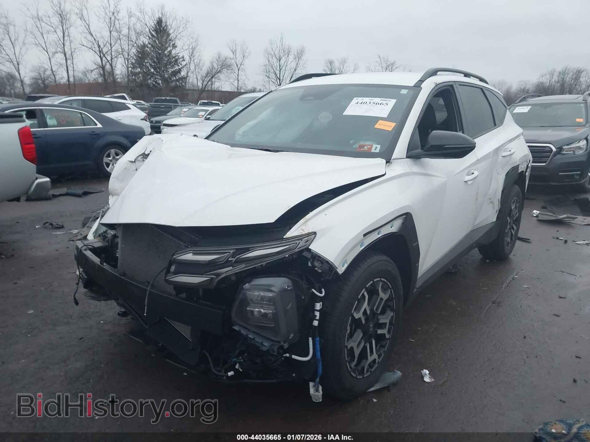 2025 HYUNDAI TUCSON - VIN: 5NMJFCDE1SH519829 - Фото 2
