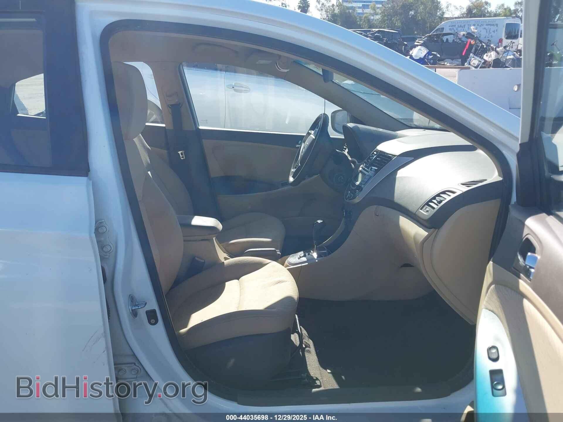2012 HYUNDAI ACCENT - VIN: KMHCU4AE3CU121844 - Фото 5