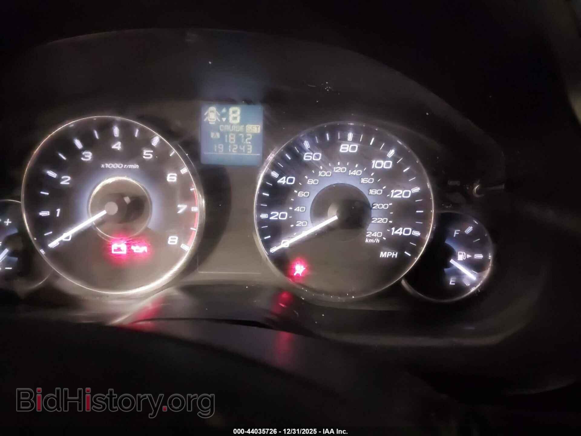 2012 SUBARU OUTBACK - VIN: 4S4BRBLC6C3276357 - Фото 6