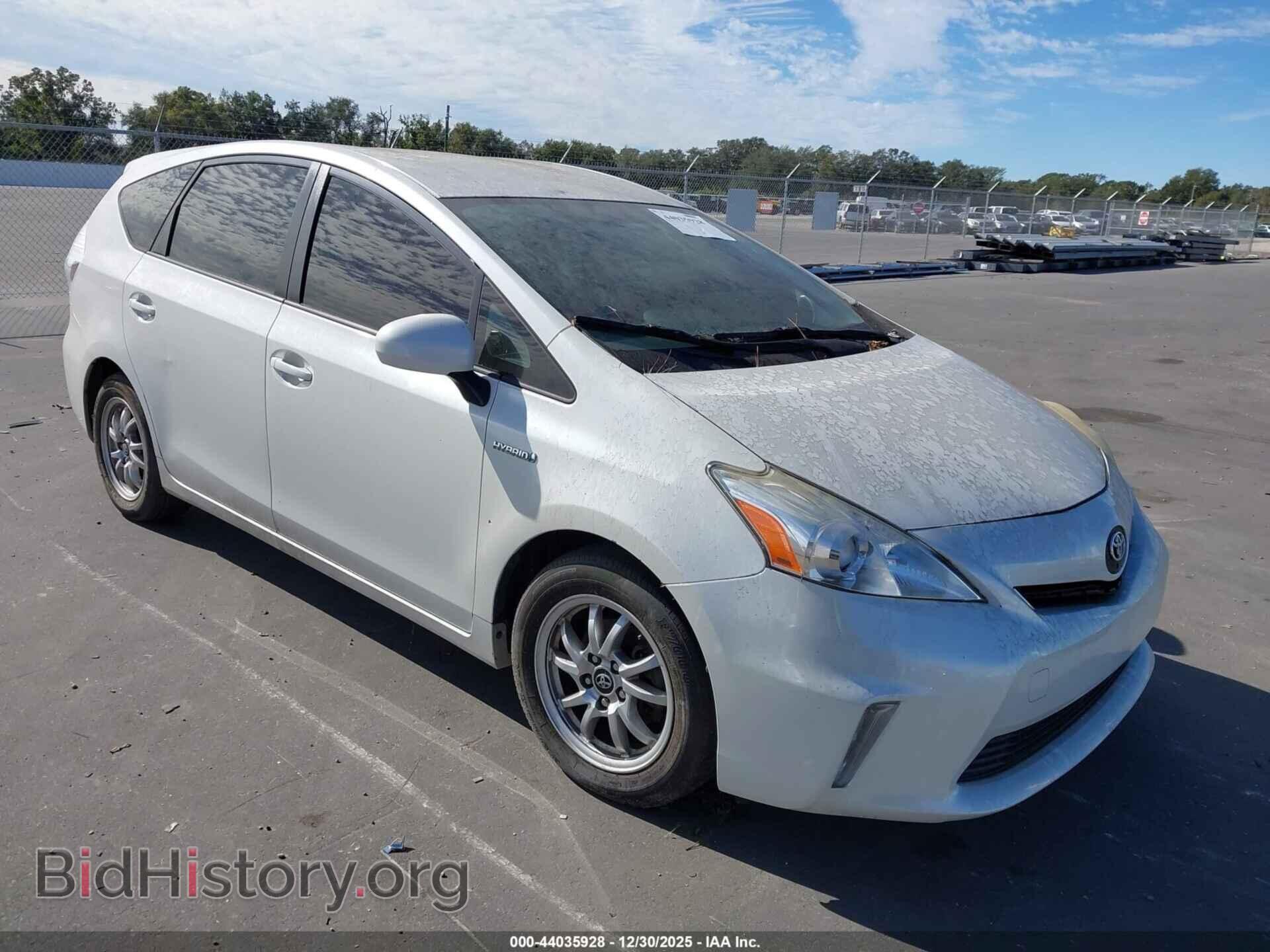 Photo JTDZN3EU9C3072873 - TOYOTA PRIUS V 2012