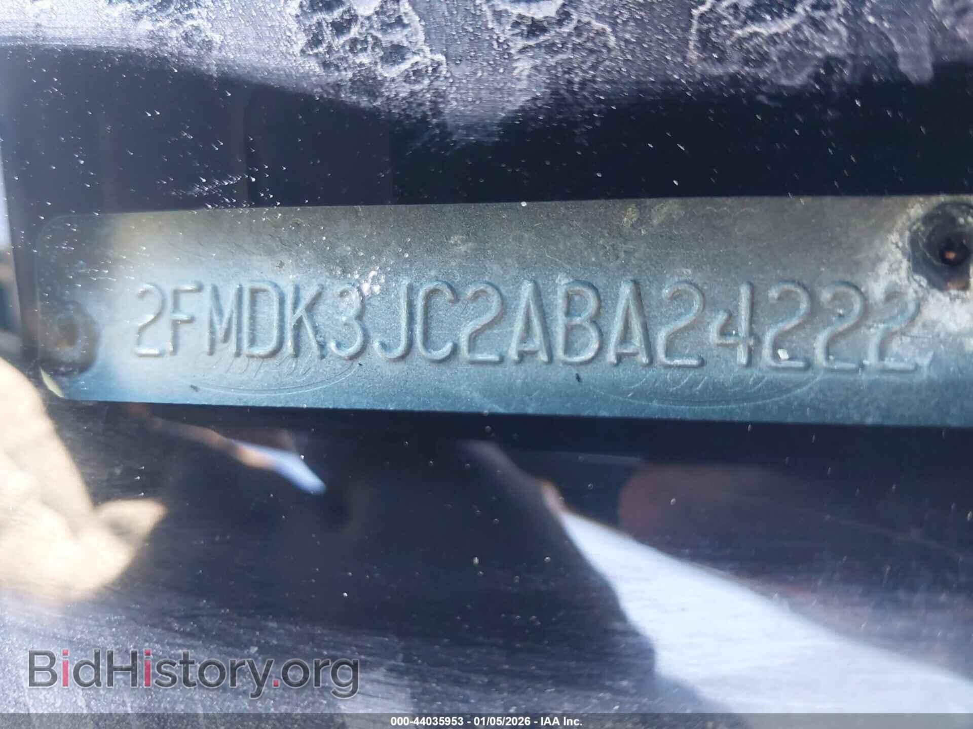 2010 FORD EDGE - VIN: 2FMDK3JC2ABA24222 - Фото 9