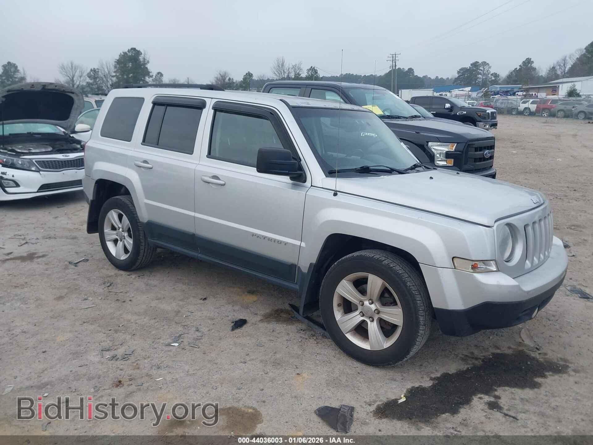 Фотография 1C4NJRFB2CD543802 - JEEP PATRIOT 2012