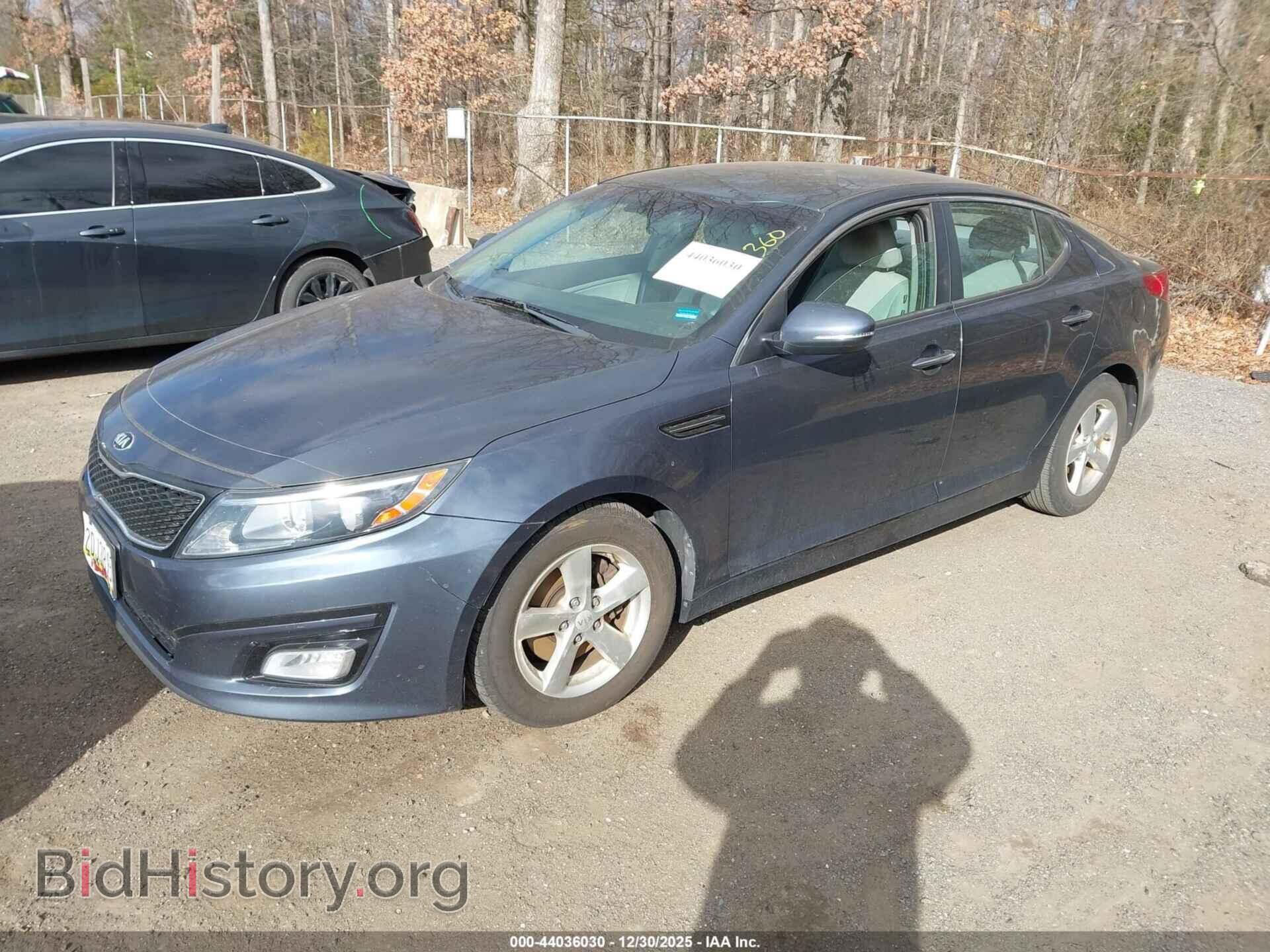 2015 KIA OPTIMA - VIN: KNAGM4A71F5531240 - Фото 2