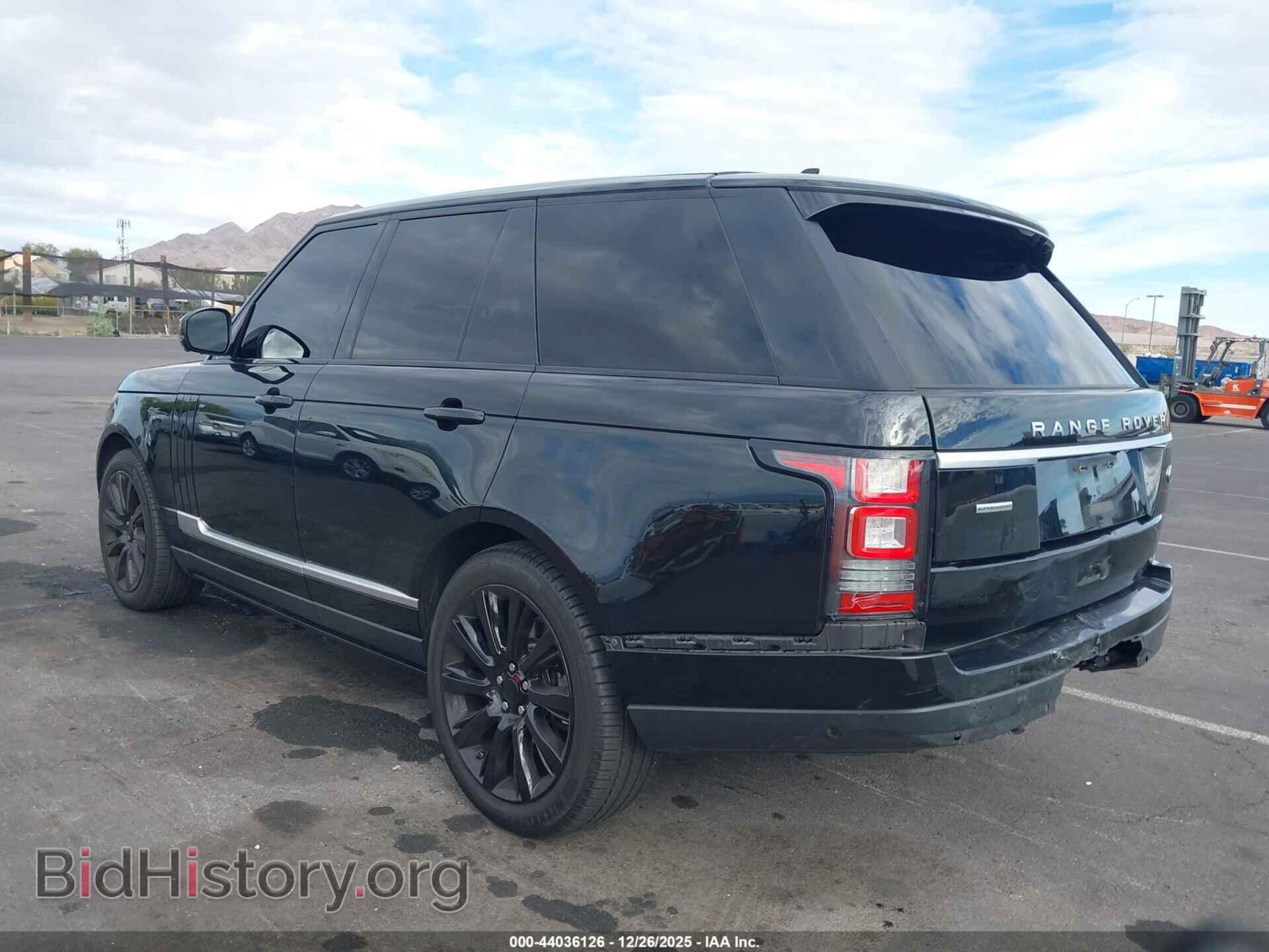 2015 LAND ROVER RANGE ROVER - VIN: SALGS2TFXFA229298 - Фото 3