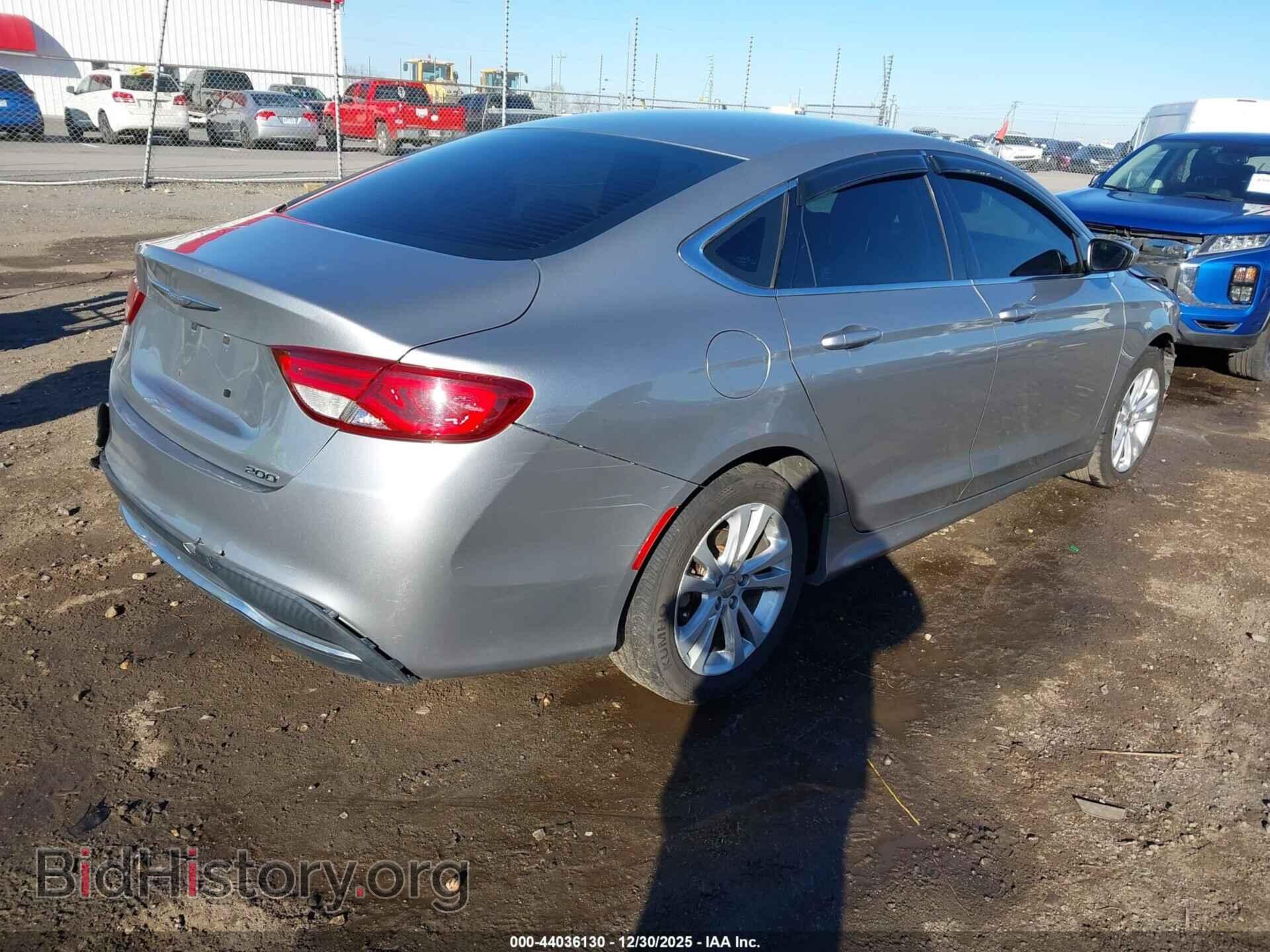 2016 CHRYSLER 200 - VIN: 1C3CCCAB4GN133481 - Фото 4