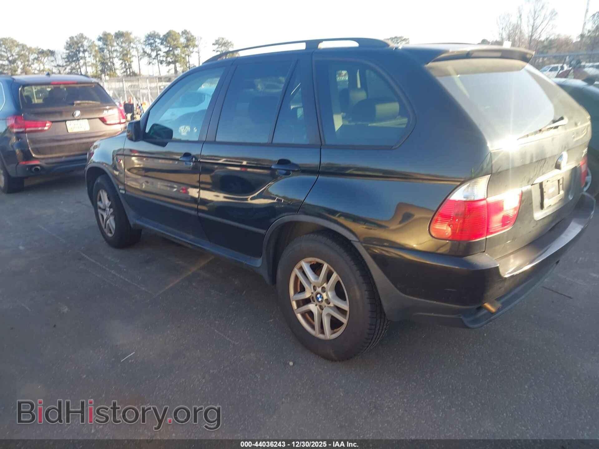 2005 BMW X5 - VIN: 5UXFA13545LU48587 - Фото 3