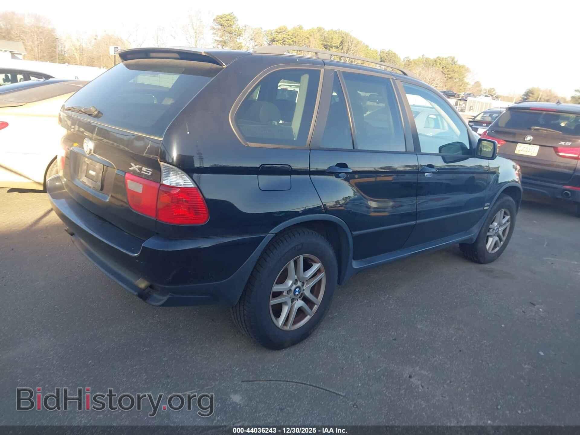2005 BMW X5 - VIN: 5UXFA13545LU48587 - Фото 4