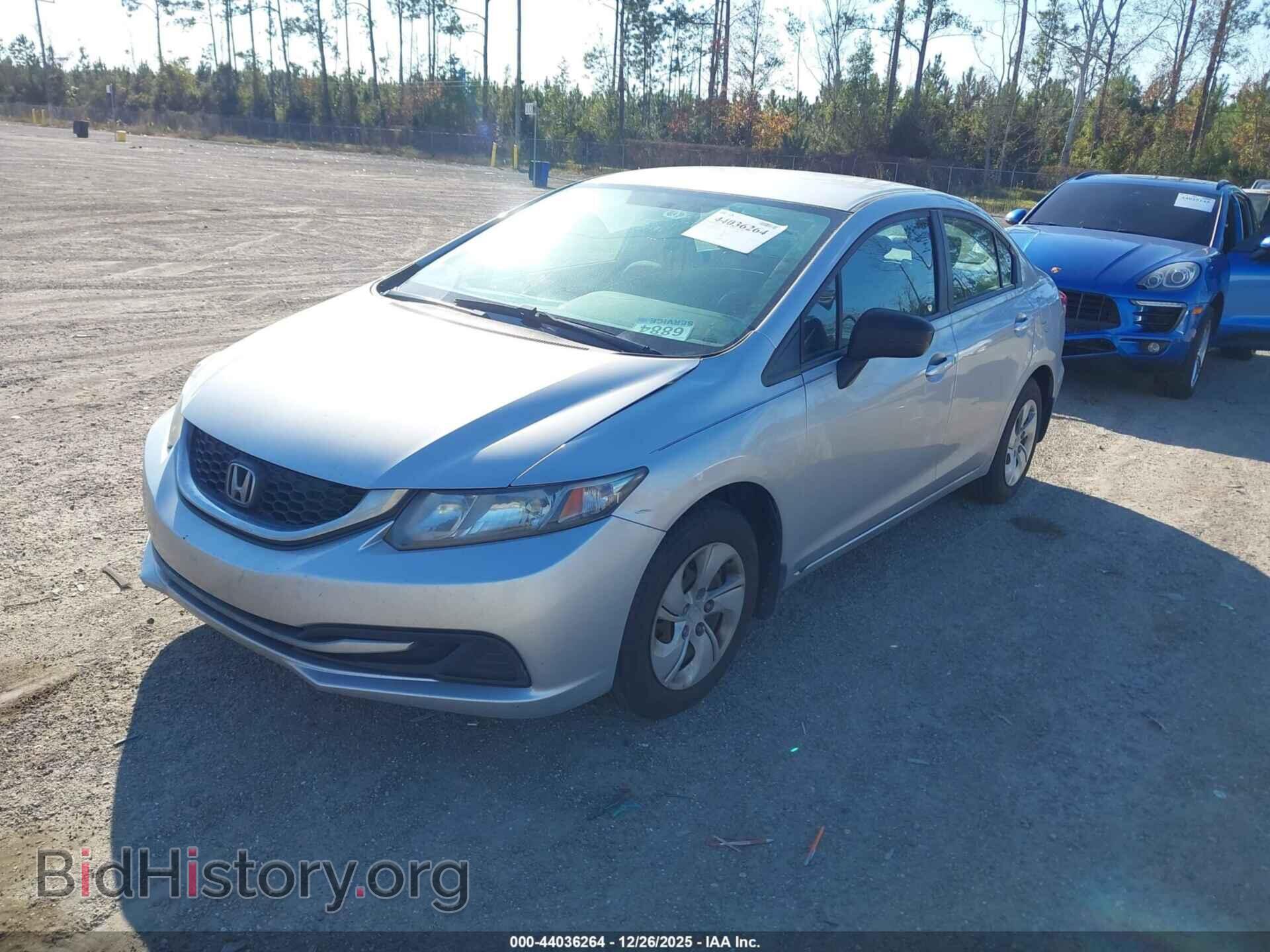 2014 HONDA CIVIC - VIN: 19XFB2F50EE076660 - Фото 2