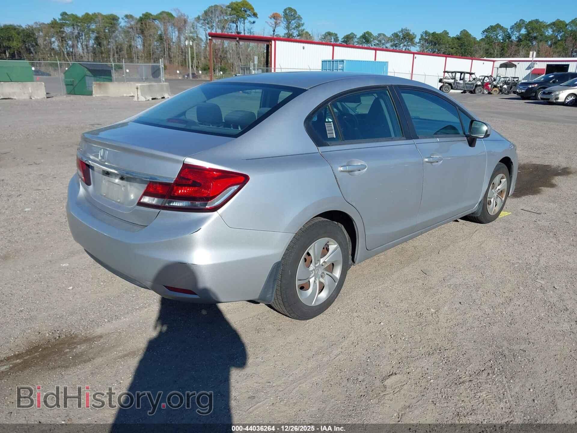 2014 HONDA CIVIC - VIN: 19XFB2F50EE076660 - Фото 4