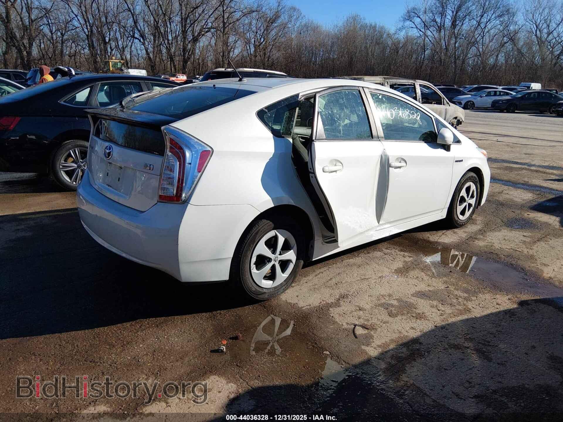 2014 TOYOTA PRIUS - VIN: JTDKN3DU2E1756603 - Фото 4