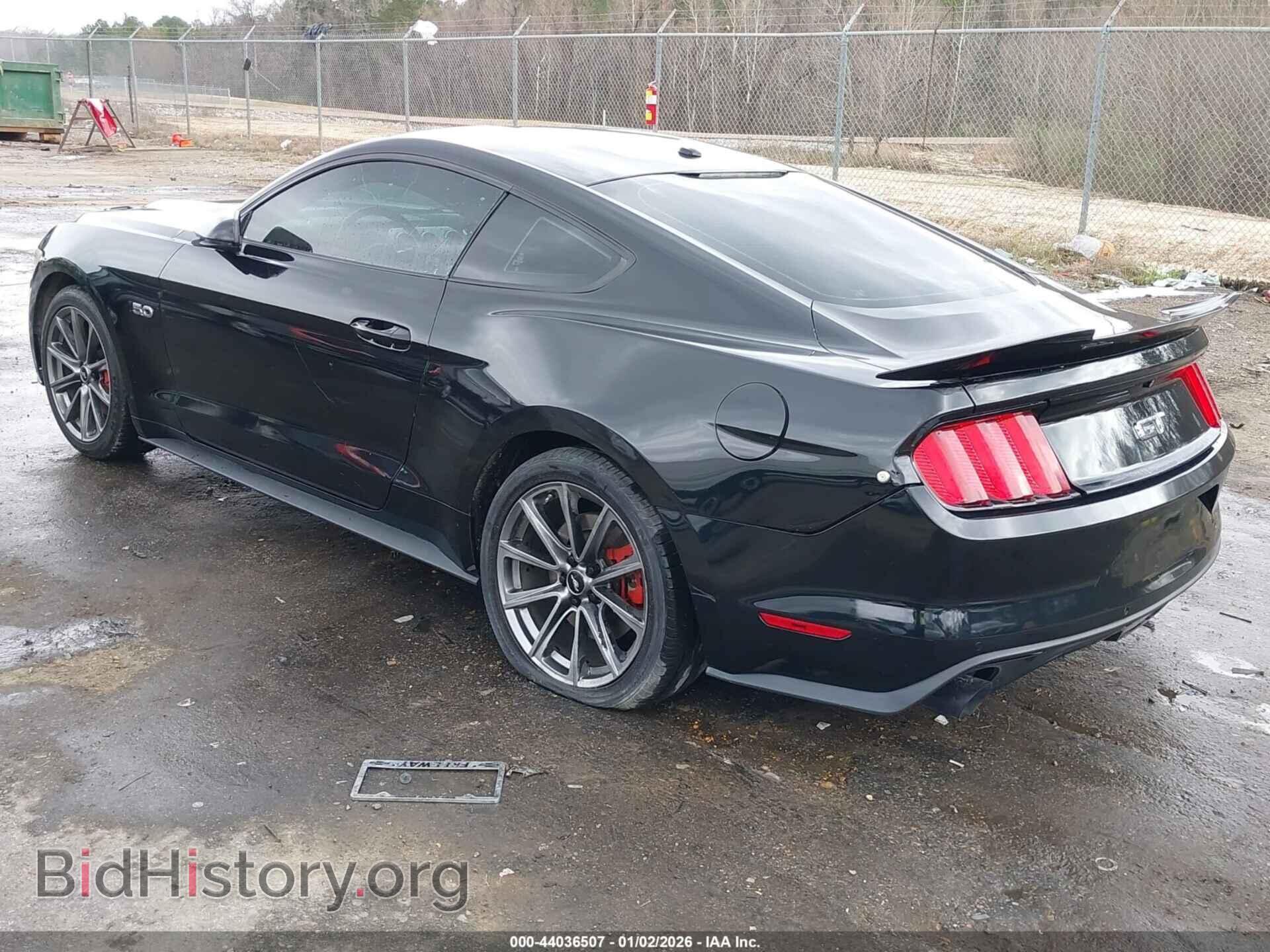 2016 FORD MUSTANG - VIN: 1FA6P8CF1G5272774 - Фото 3