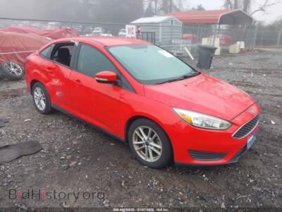 2017 Ford FOCUS SE, red — VIN 1FADP3F2XHL313547, IAAI