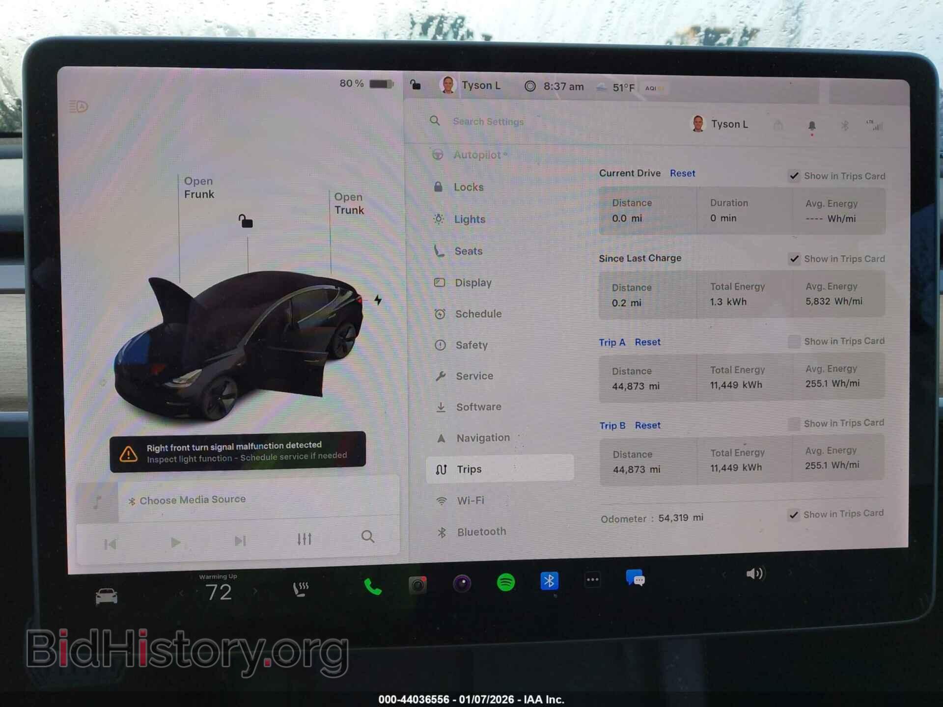 2021 TESLA MODEL 3 - VIN: 5YJ3E1EB2MF045253 - Photo 7