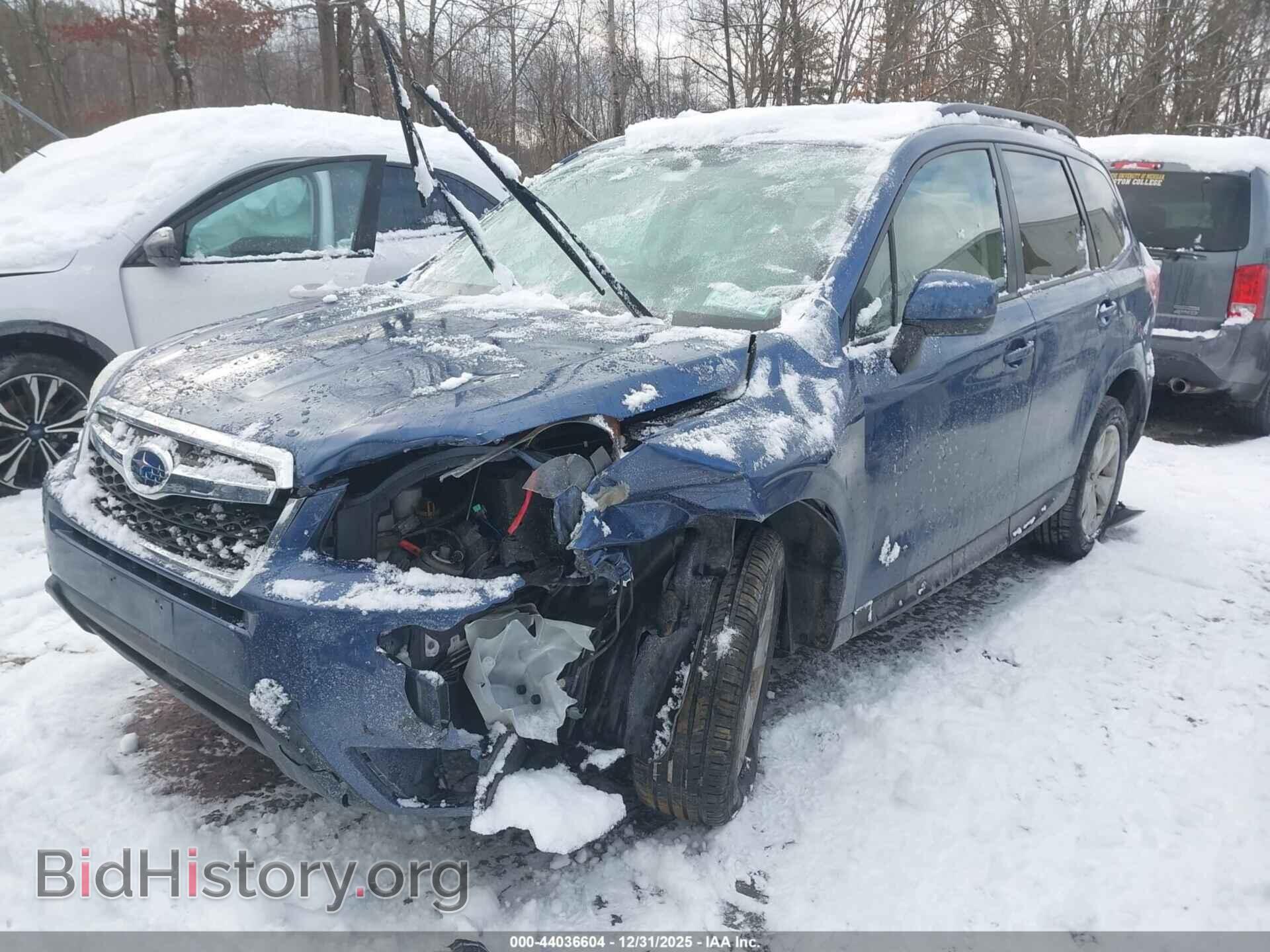 2014 SUBARU FORESTER - VIN: JF2SJAEC2EH523187 - Фото 2