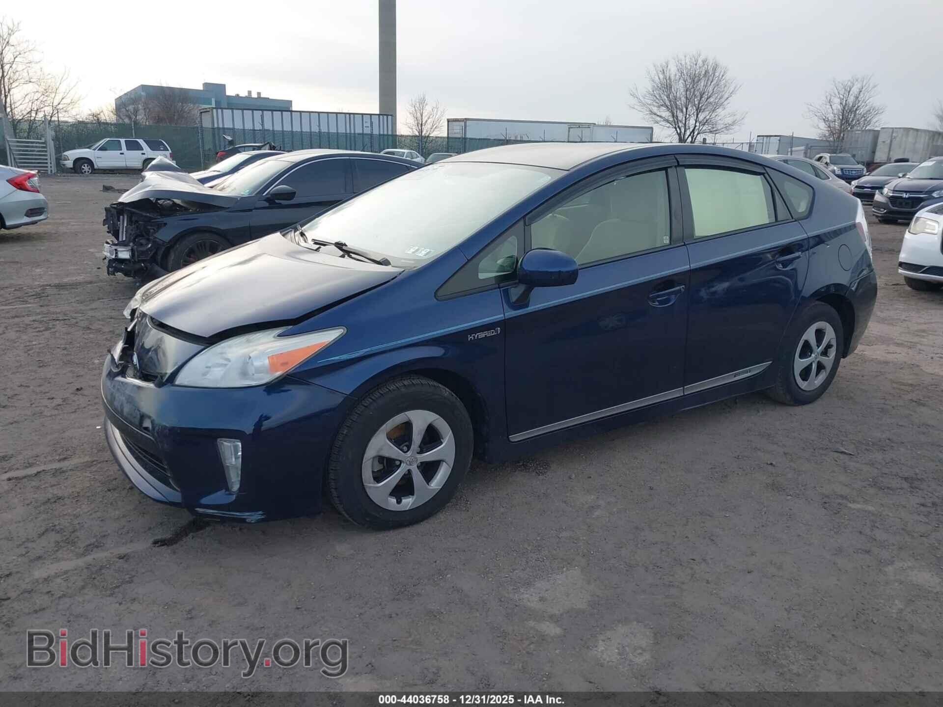 2012 TOYOTA PRIUS - VIN: JTDKN3DU5C1538135 - Фото 2