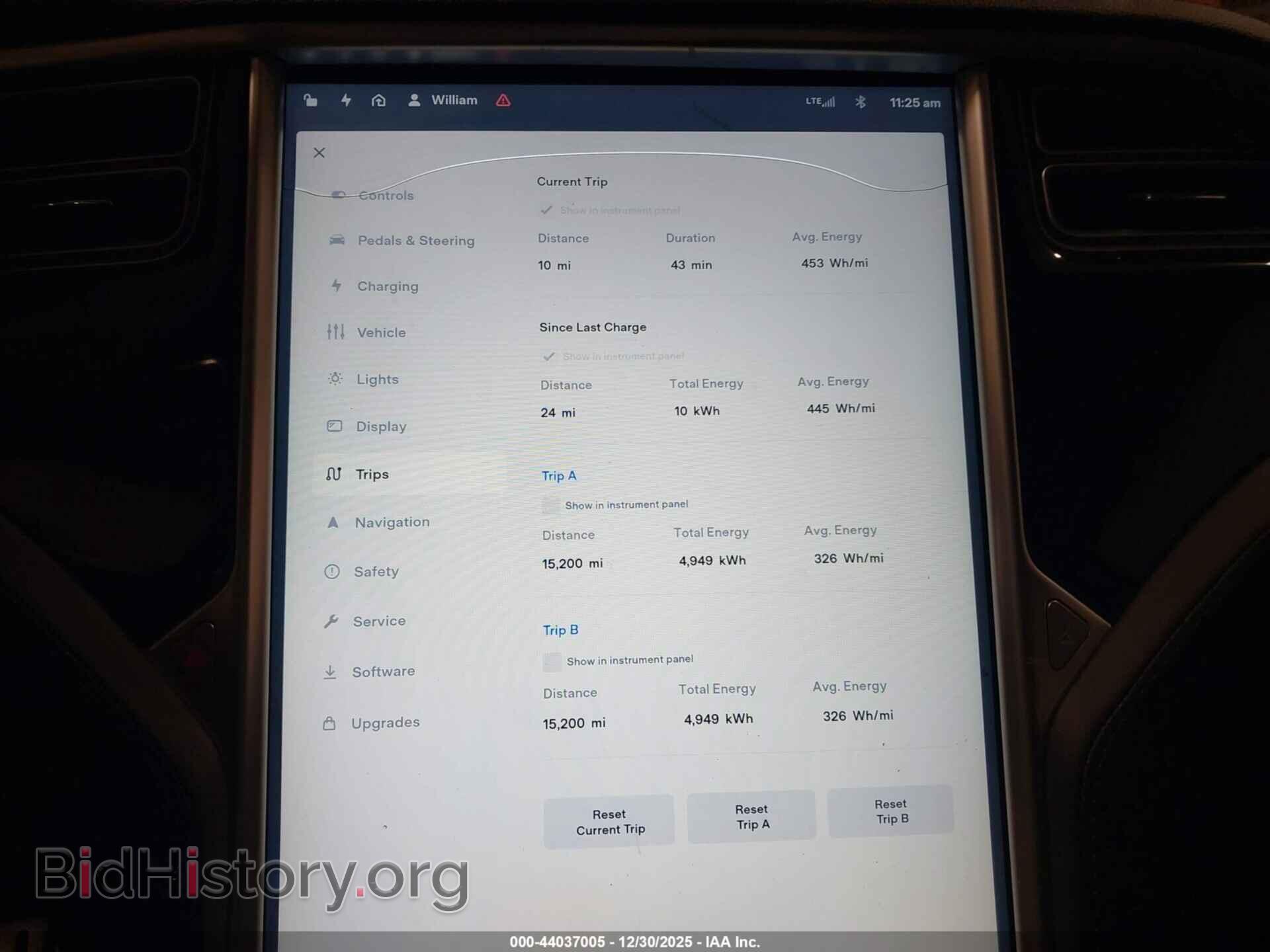 2014 TESLA MODEL S - VIN: 5YJSA1H16EFP39763 - Фото 7