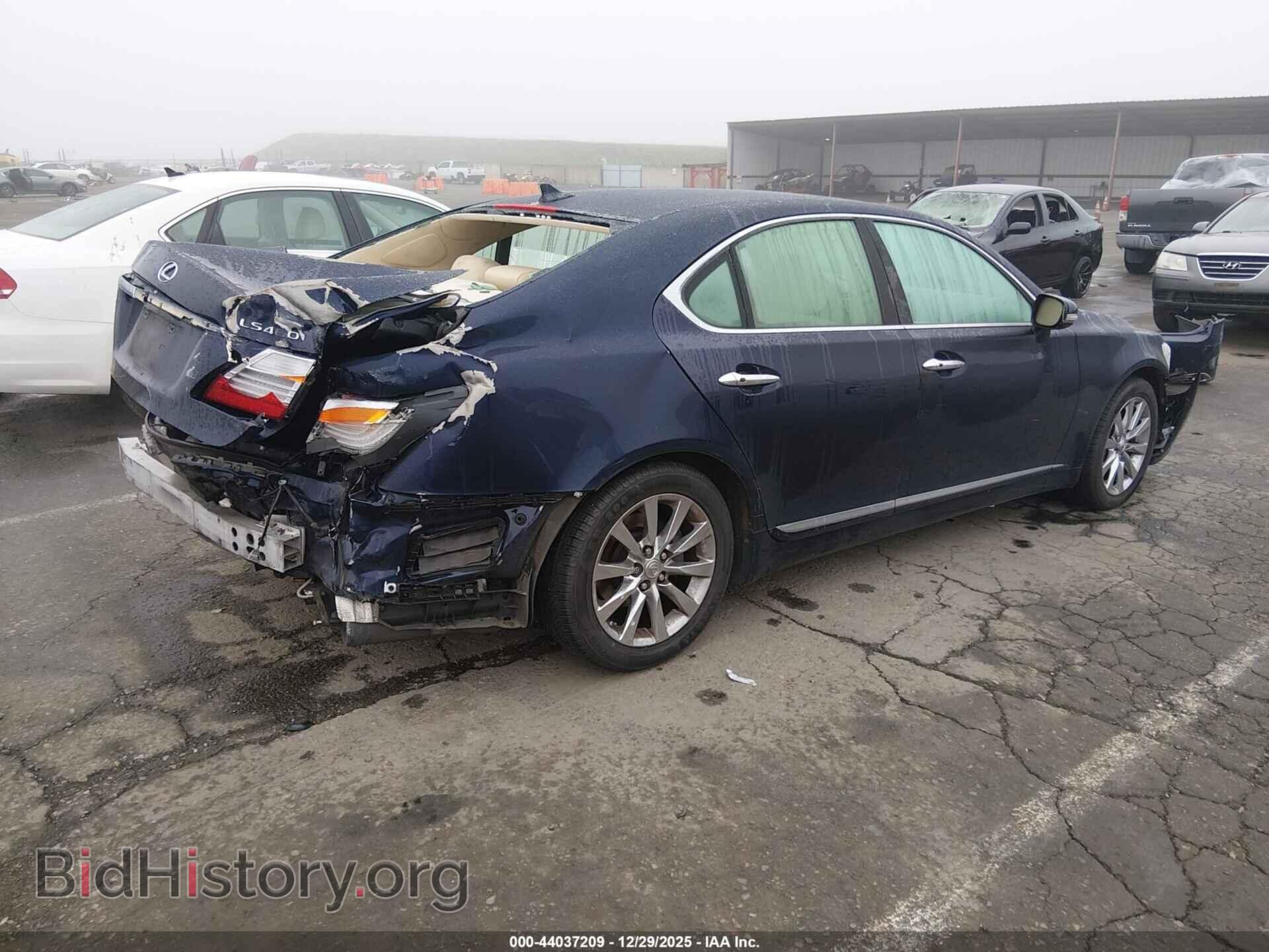 2012 LEXUS LS 460 - VIN: JTHBL5EFXC5111722 - Фото 4