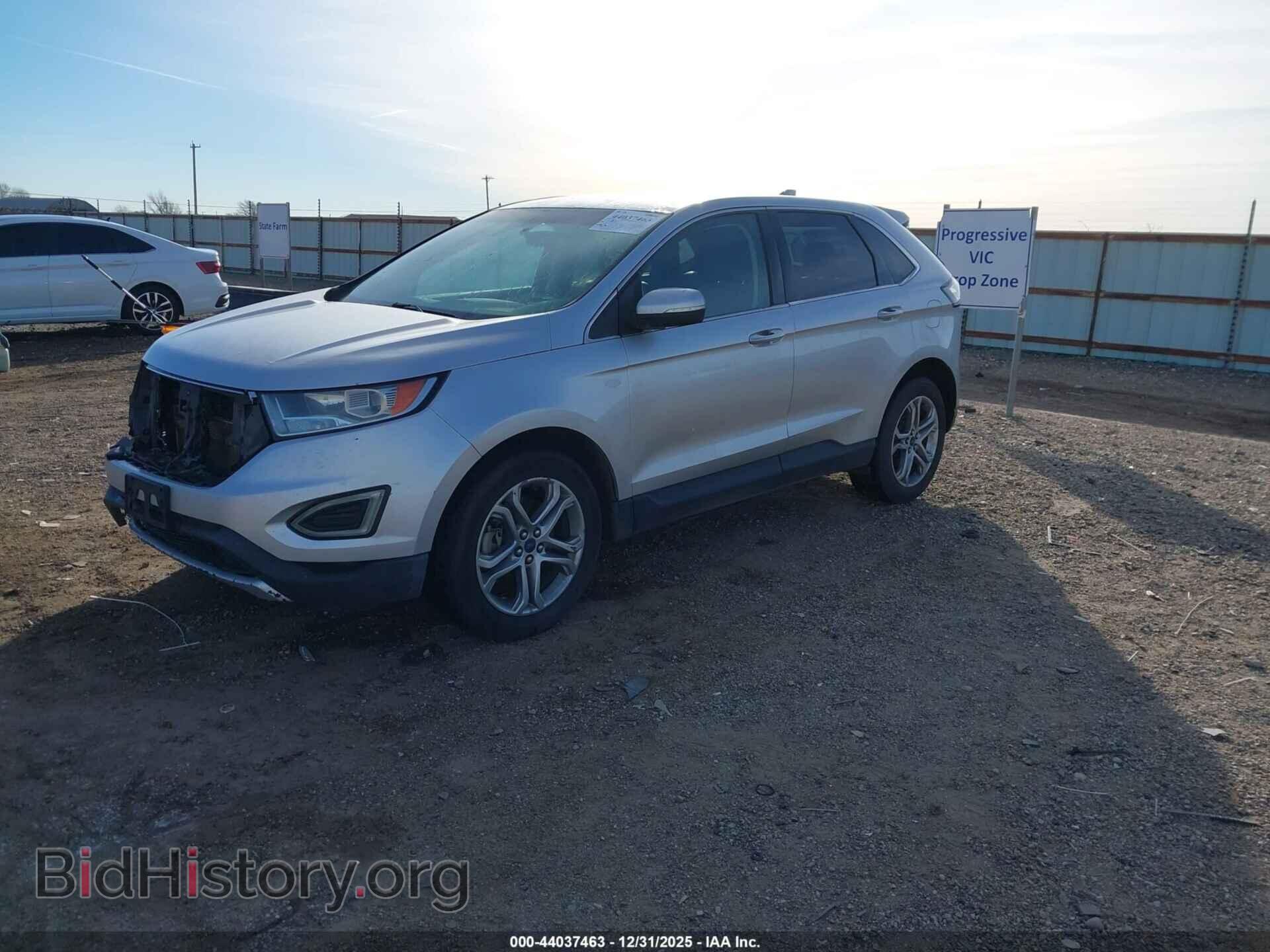 2016 FORD EDGE - VIN: 2FMPK4K82GBB12290 - Фото 2
