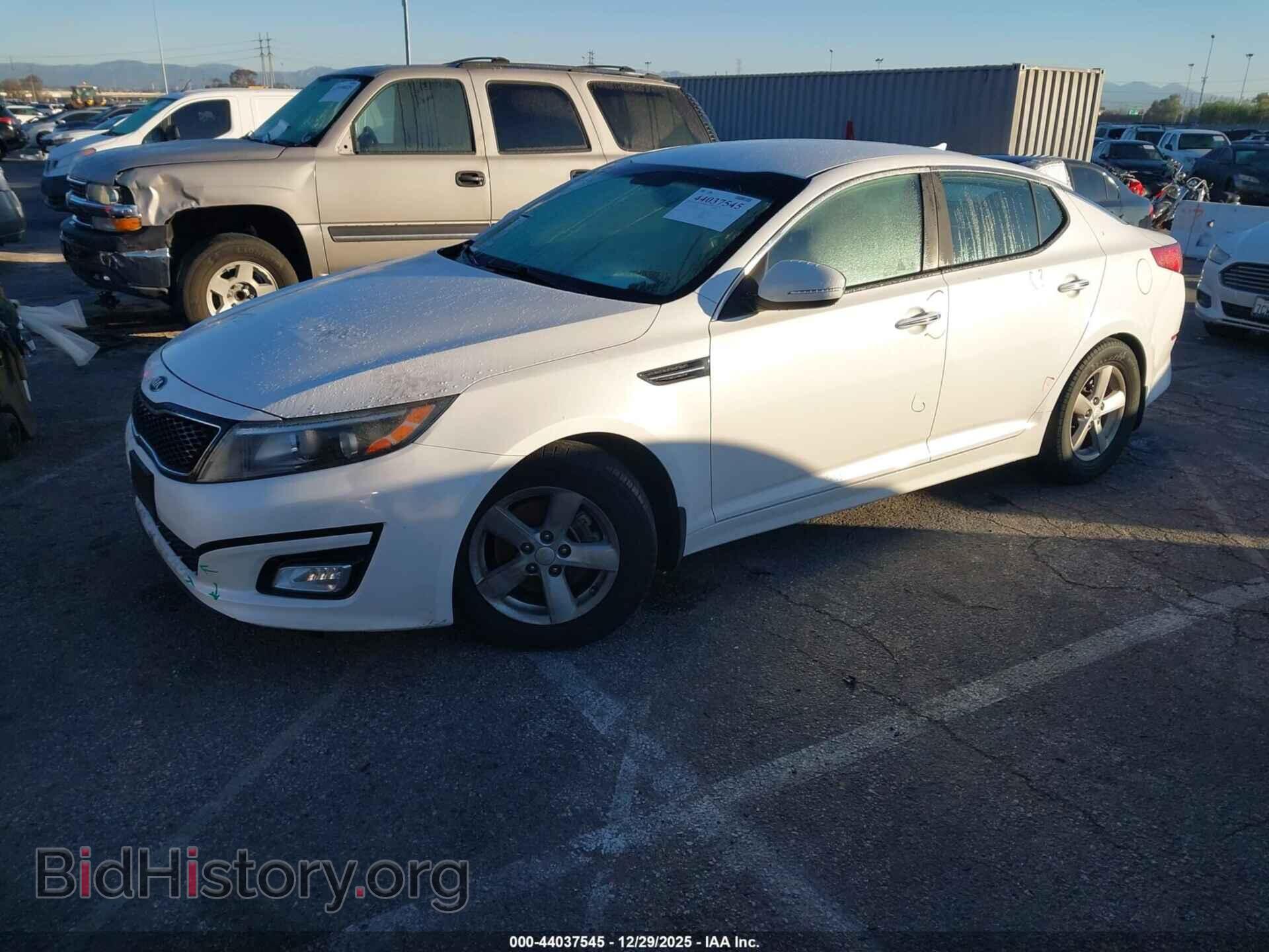 2015 KIA OPTIMA - VIN: KNAGM4A70F5643981 - Фото 2