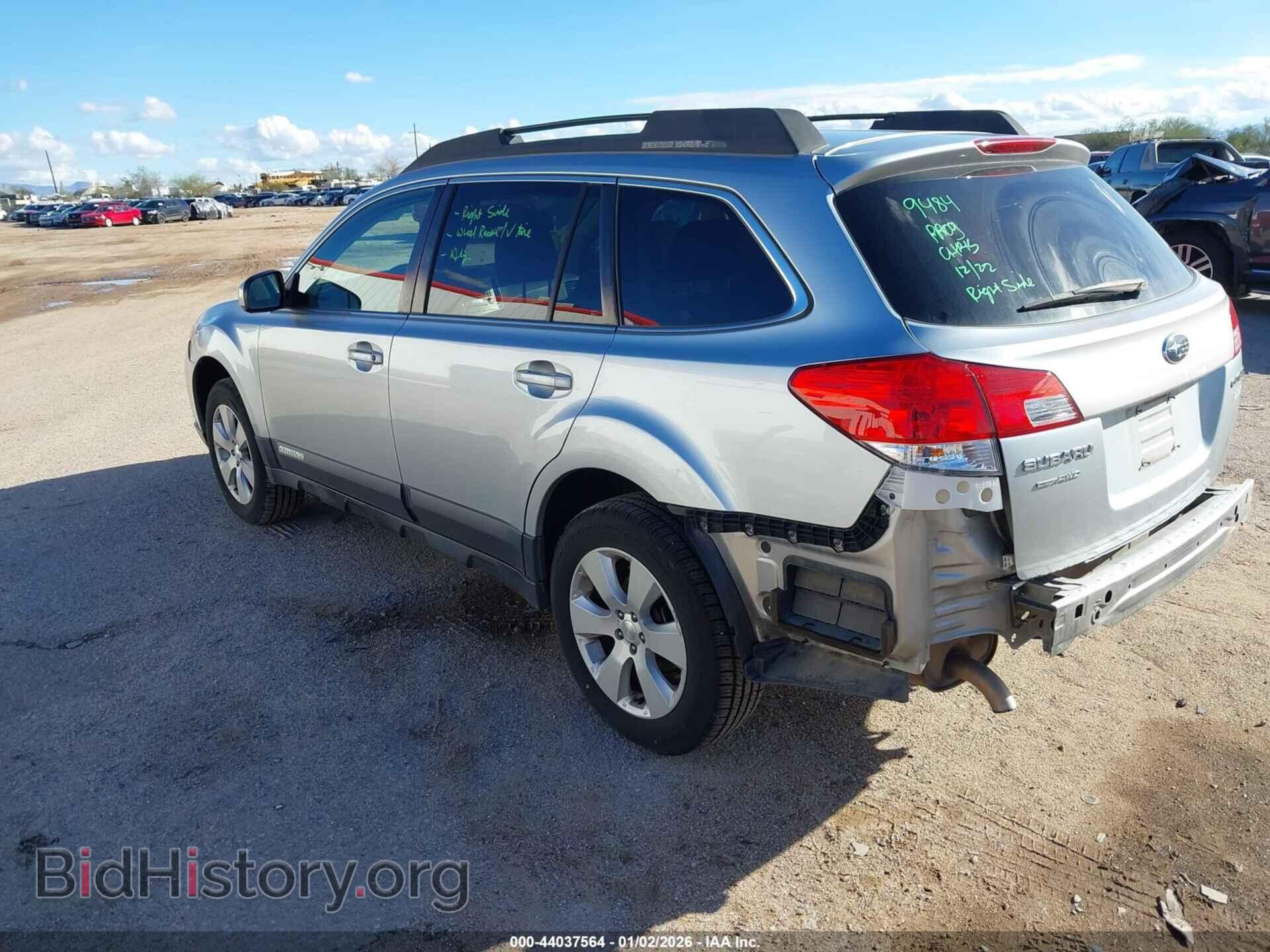 2012 SUBARU OUTBACK - VIN: 4S4BRBBC6C3227516 - Фото 3