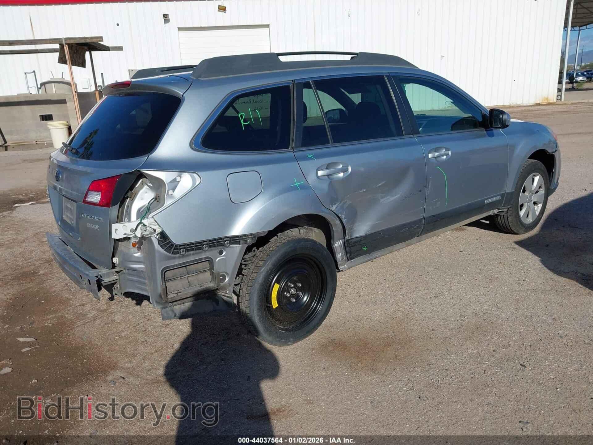2012 SUBARU OUTBACK - VIN: 4S4BRBBC6C3227516 - Фото 4