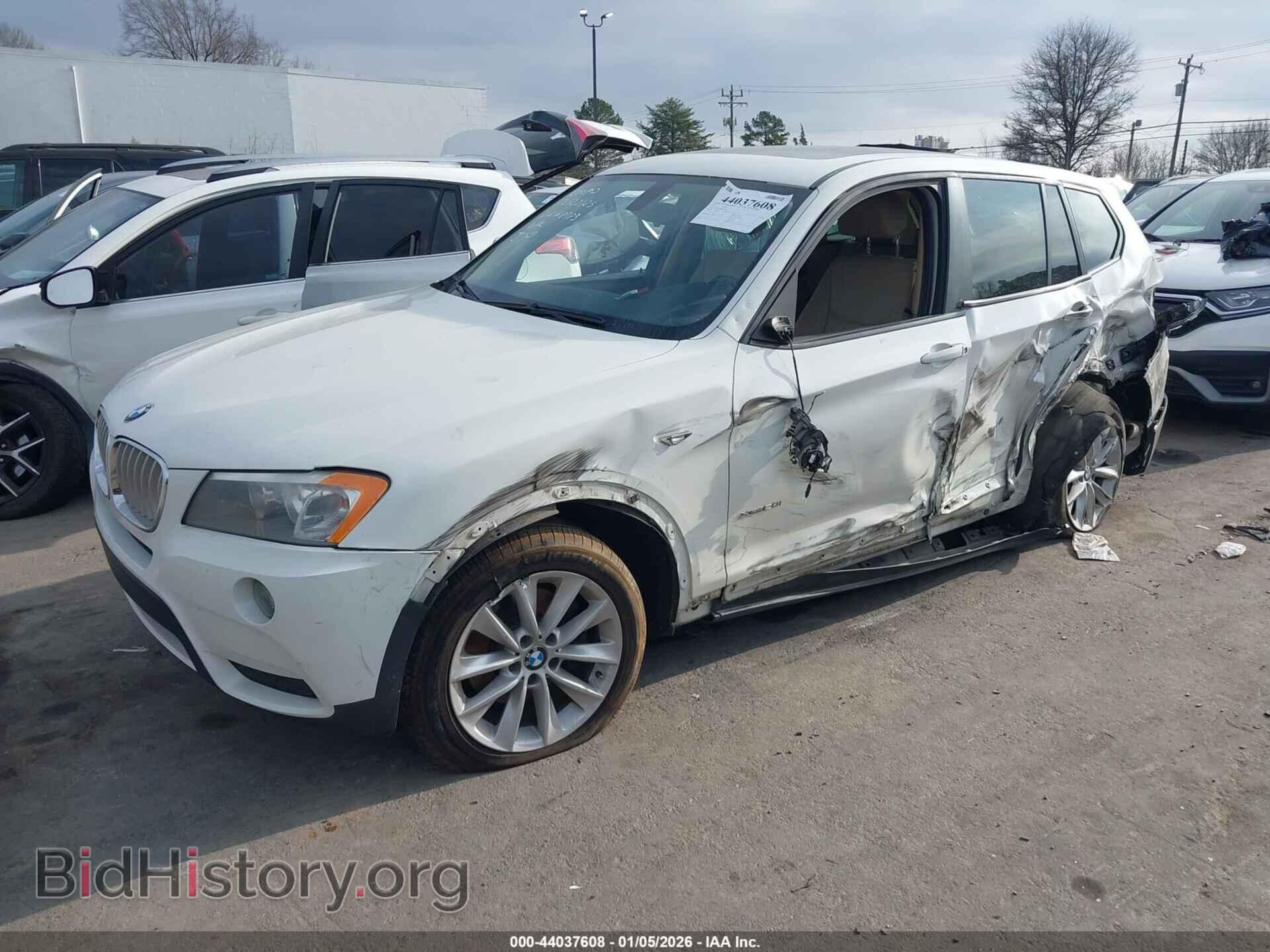 2013 BMW X3 - VIN: 5UXWX9C58D0A28783 - Фото 2