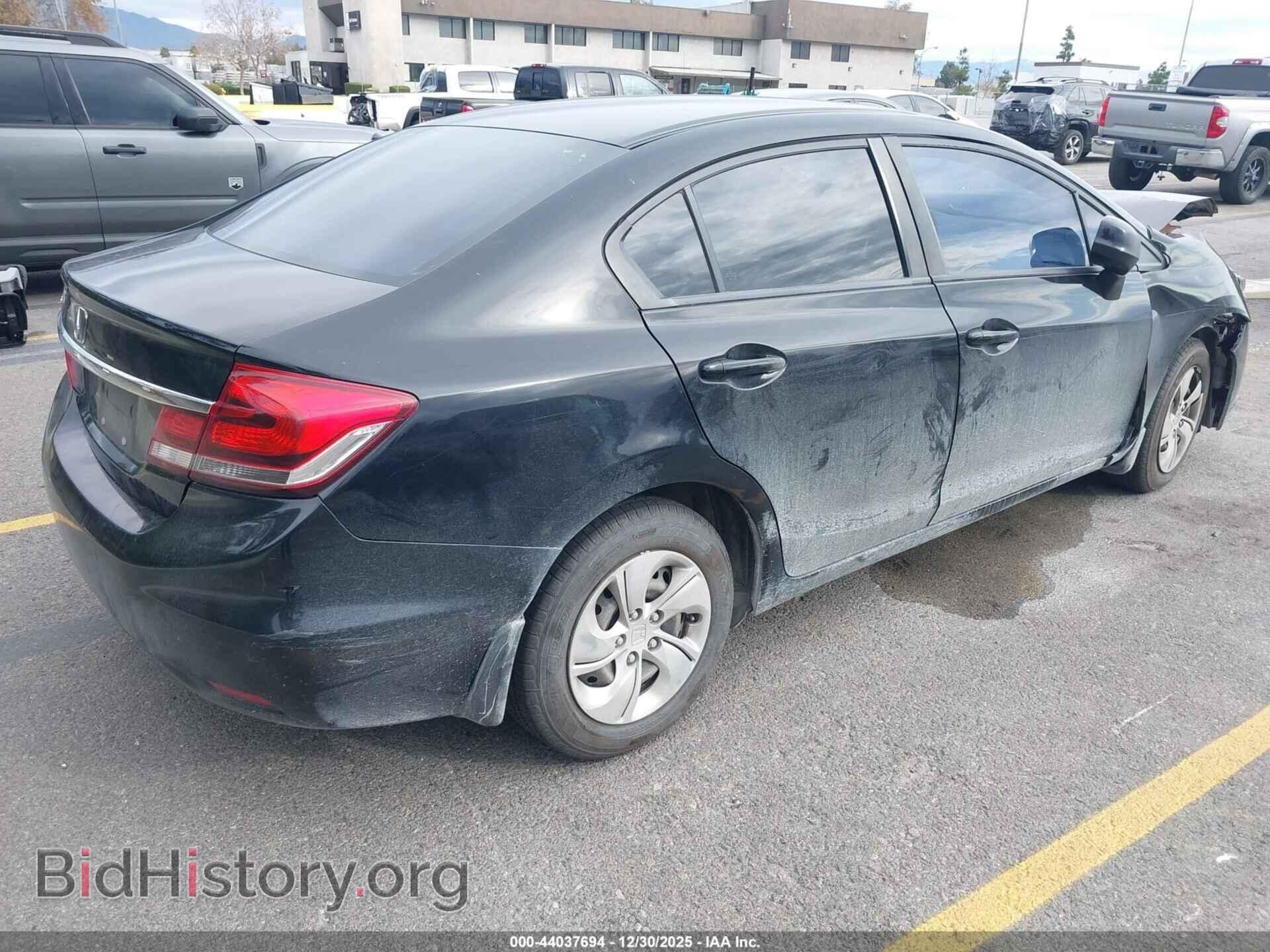 2013 HONDA CIVIC - VIN: 19XFB2F52DE234057 - Фото 4