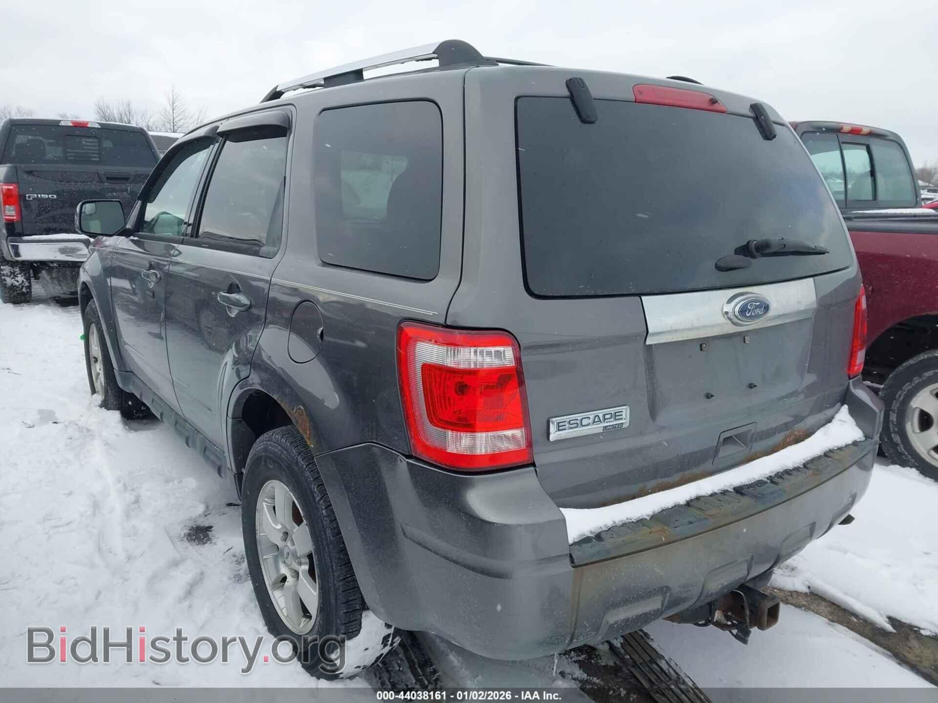 2011 FORD ESCAPE - VIN: 1FMCU9E7XBKA85525 - Фото 3