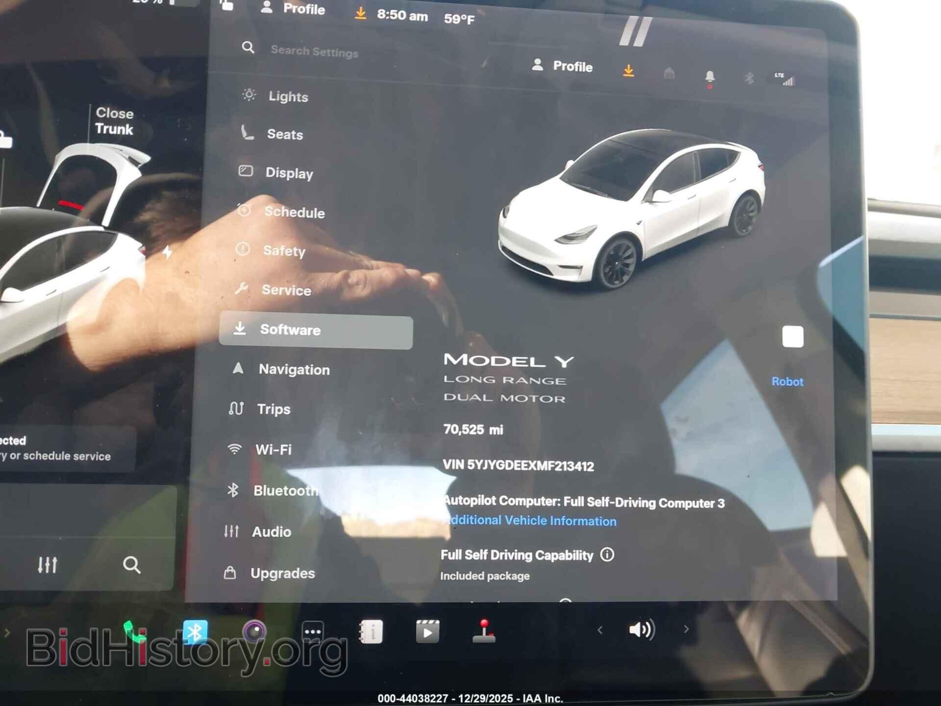 2021 TESLA MODEL Y - VIN: 5YJYGDEEXMF213412 - Фото 7