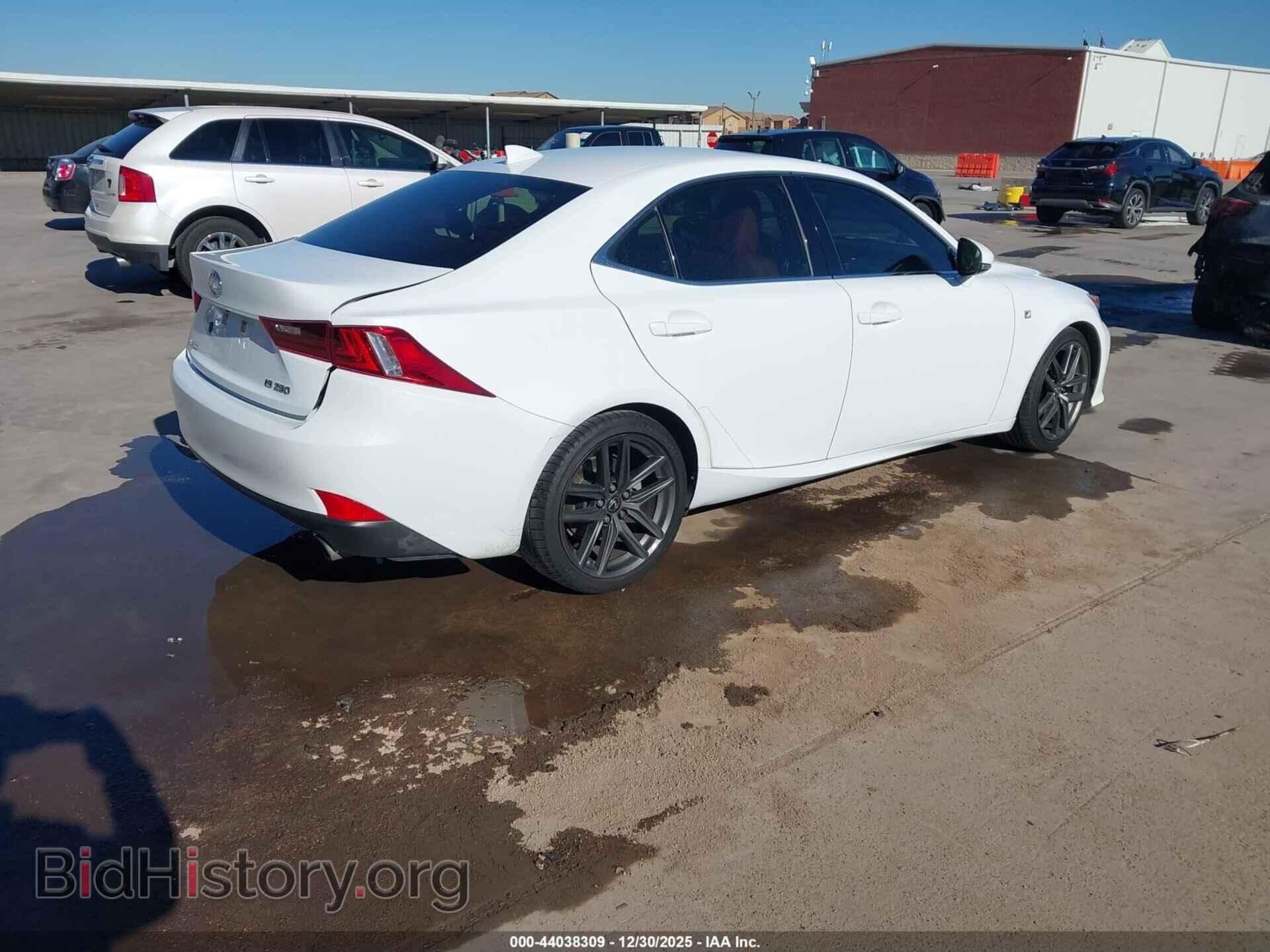 2014 LEXUS IS 250 - VIN: JTHBF1D21E5020274 - Фото 4