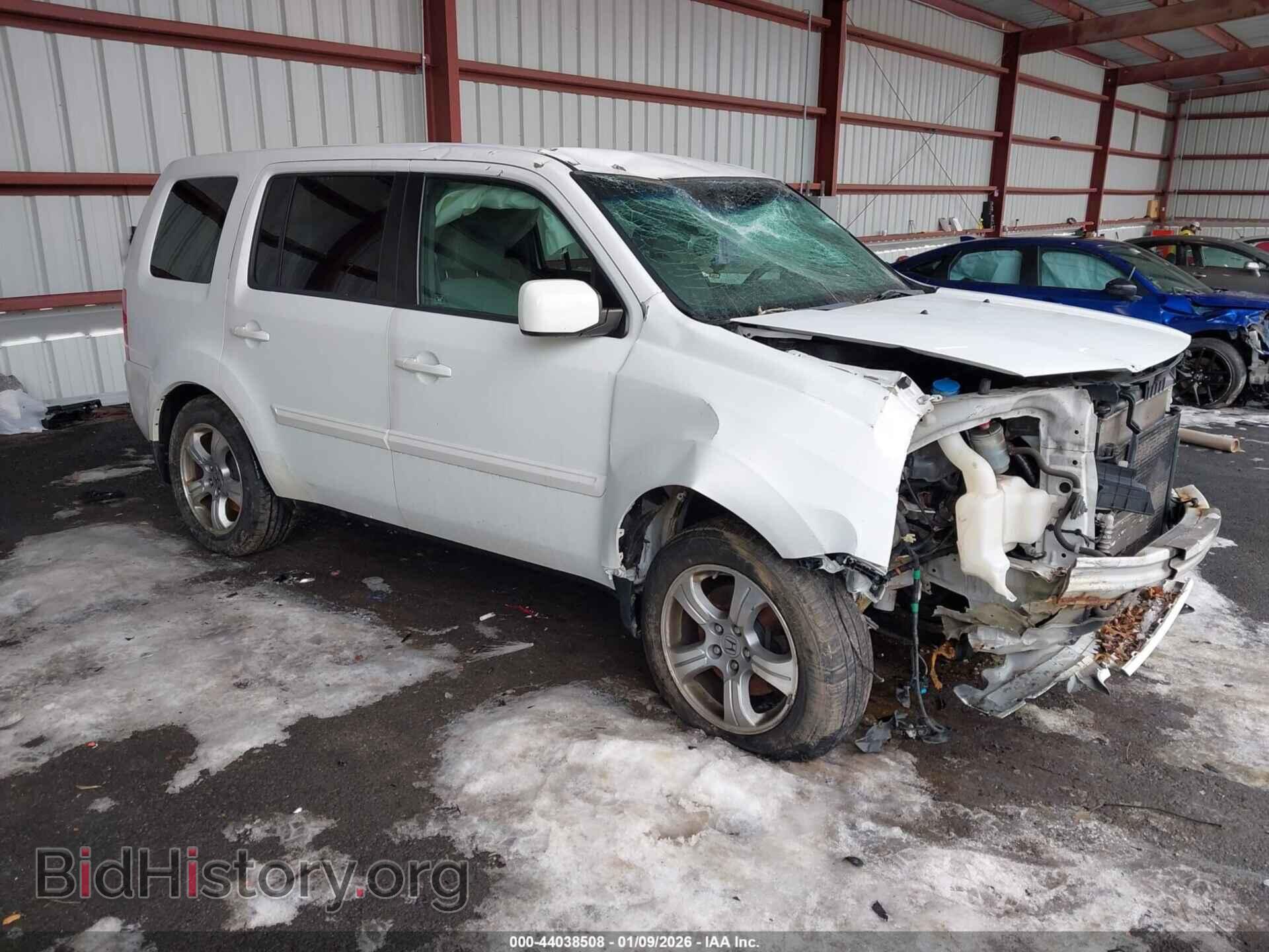Photo 5FNYF4H40CB063718 - HONDA PILOT 2012