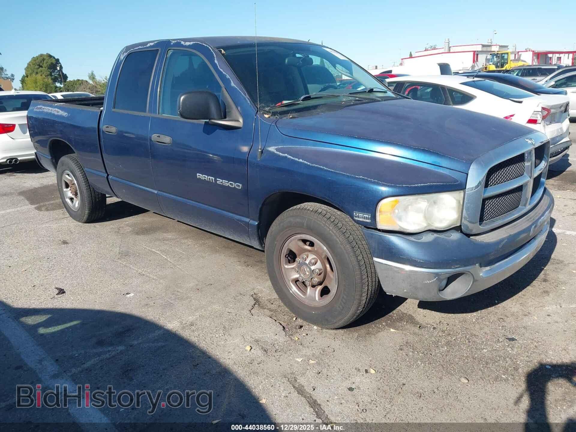 Photo 3D7KR28D85G827383 - DODGE RAM 2500 2005