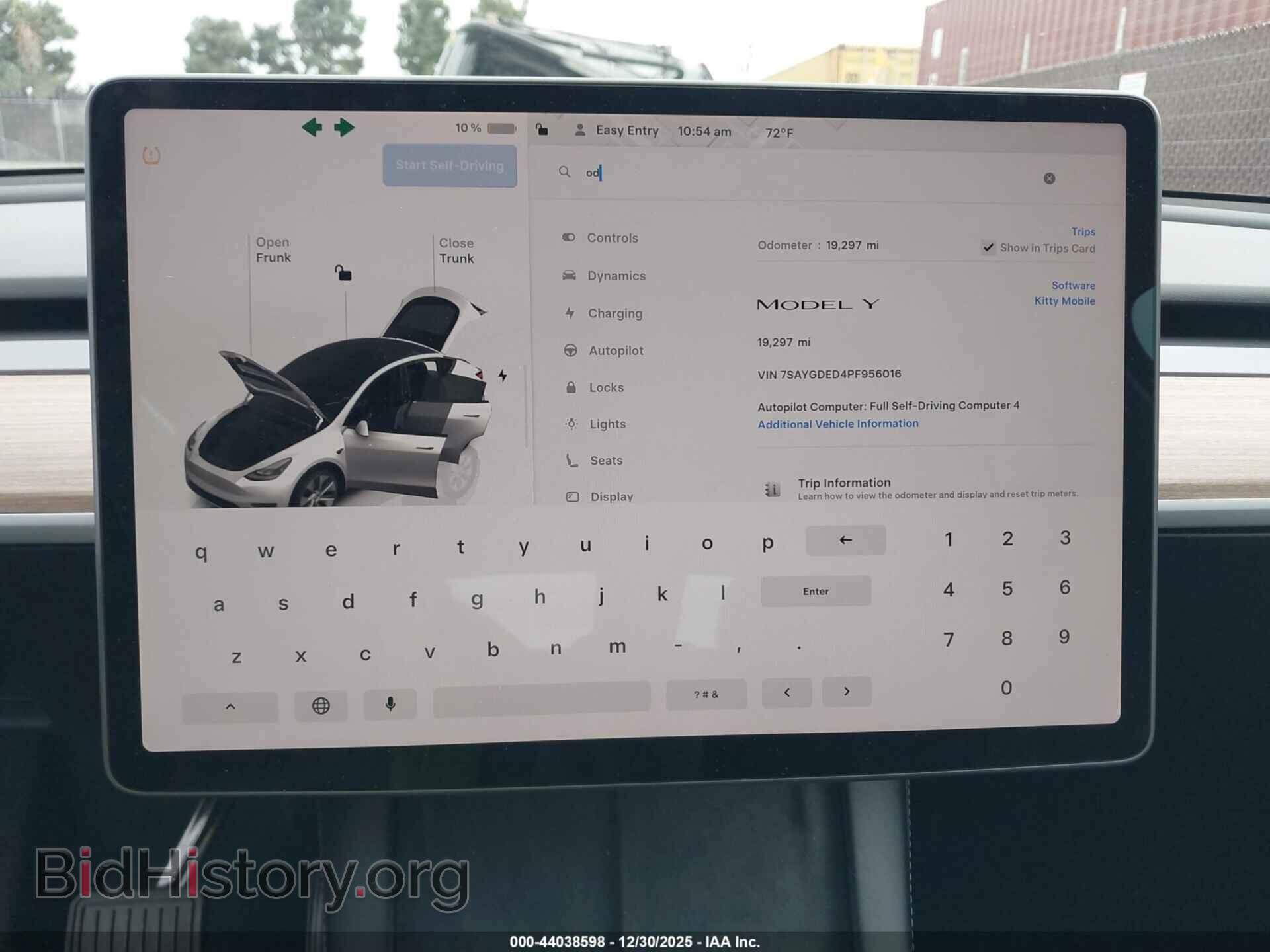 2023 TESLA MODEL Y - VIN: 7SAYGDED4PF956016 - Фото 7
