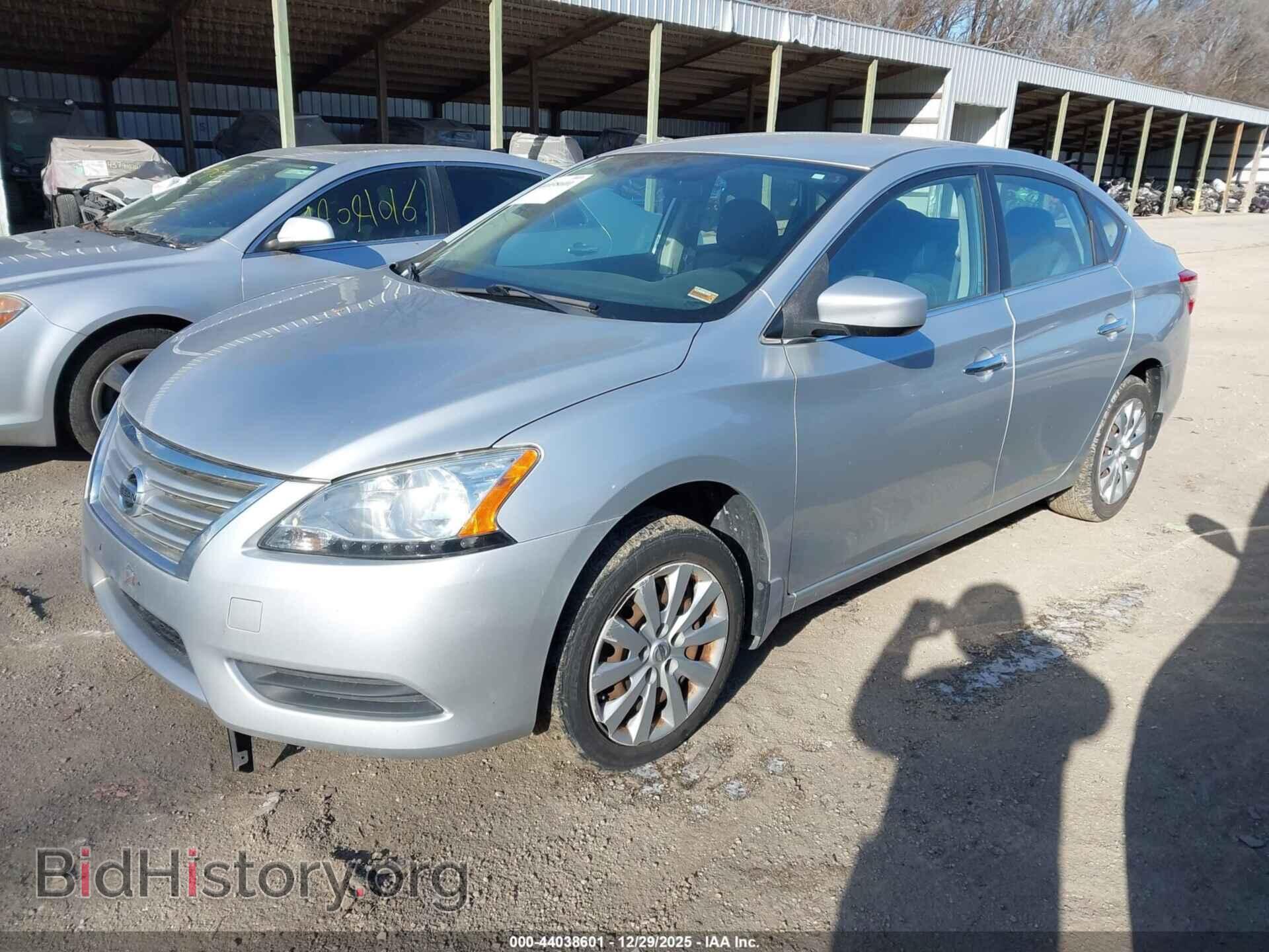 2014 NISSAN SENTRA - VIN: 3N1AB7AP1EY339899 - Фото 2
