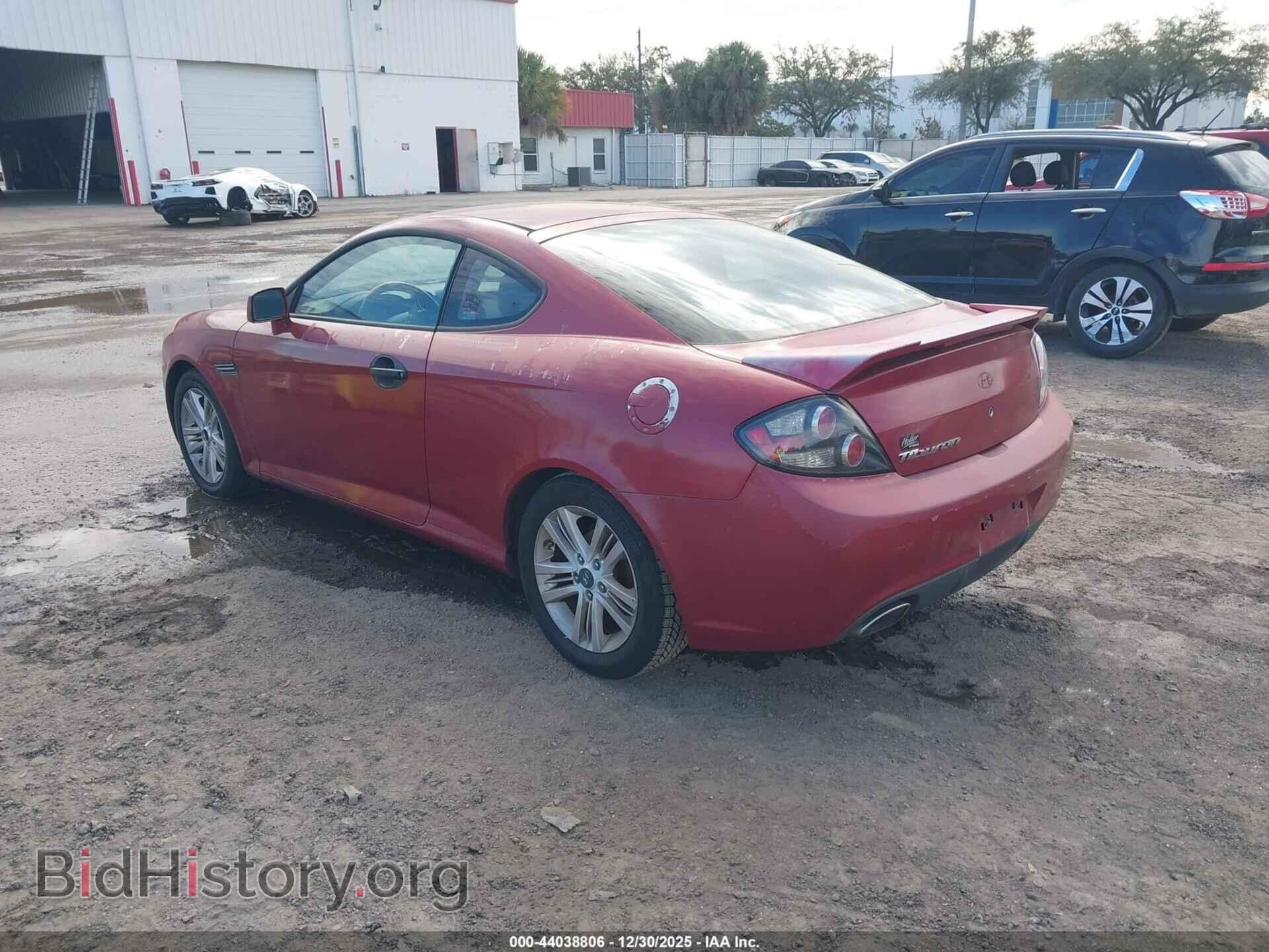 2007 HYUNDAI TIBURON - VIN: KMHHM66D87U254333 - Фото 3