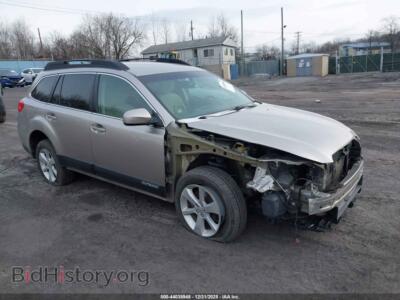 2014 Subaru OUTBACK 2.5I Premium, золотистый — VIN 4S4BRBCC0E3202189, IAAI