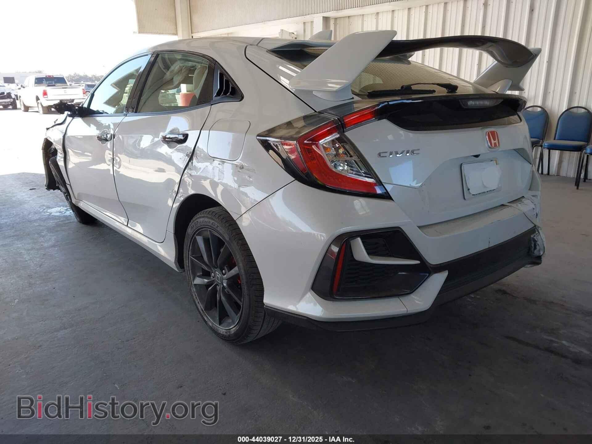 2021 HONDA CIVIC - VIN: SHHFK7H64MU220107 - Фото 3