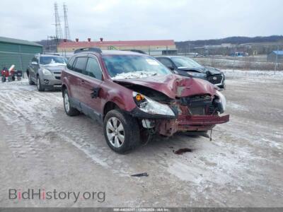2012 Subaru OUTBACK 3.6R Limited, maroon — VIN 4S4BRDKCXC2226659, IAAI