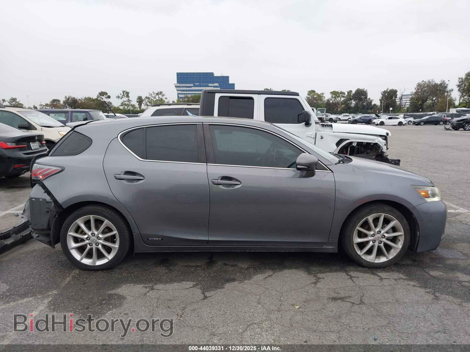 2013 LEXUS CT 200H - VIN: JTHKD5BH3D2127735 - Фото 14